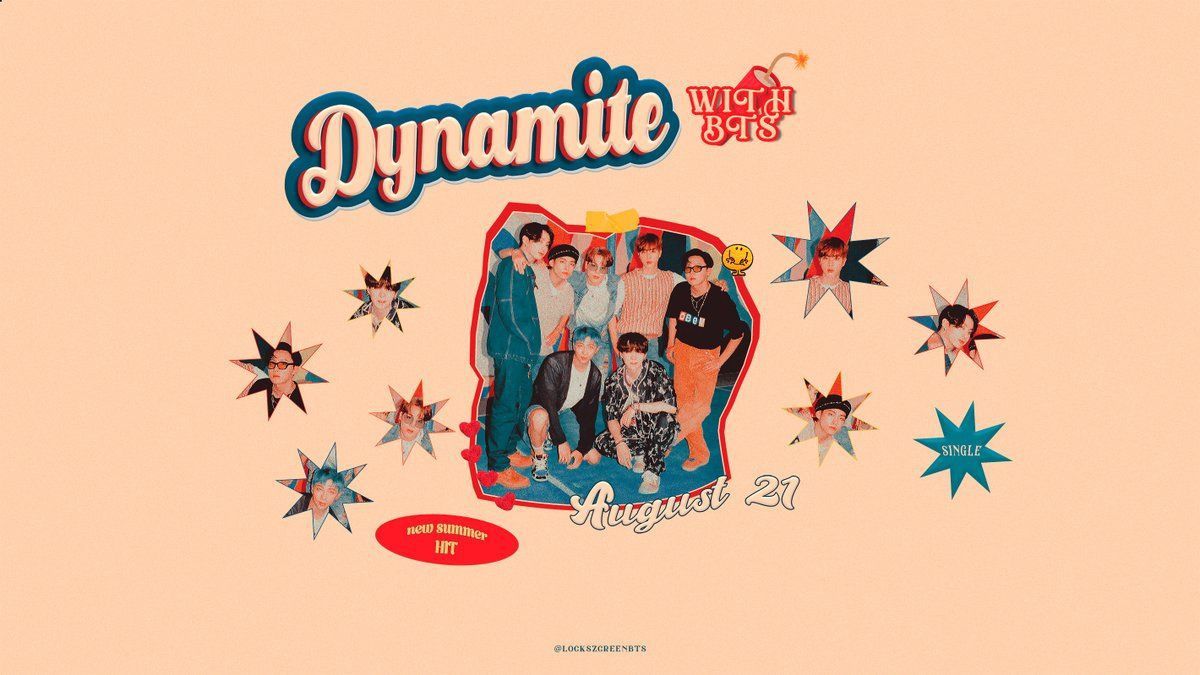 BTS Dynamite PC Wallpaper