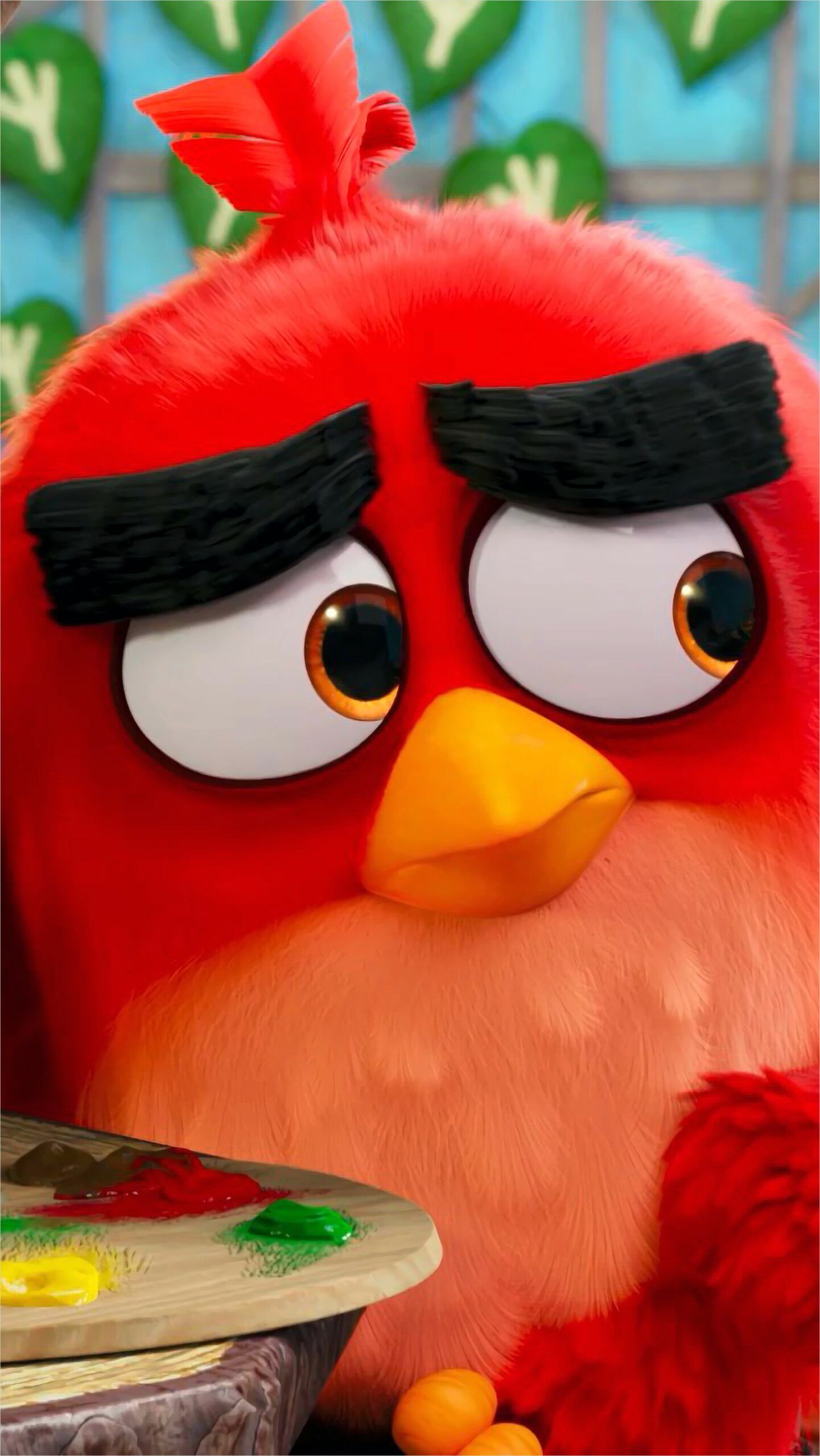 Angry Birds Wallpaper 4k. Bird wallpaper, Red angry bird, Angry birds movie