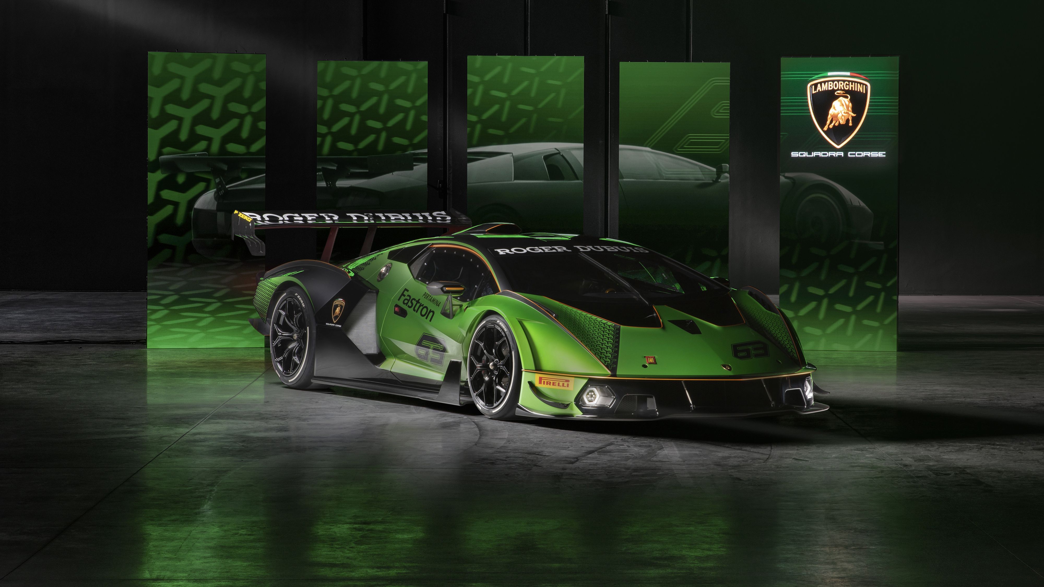 Lamborghini Essenza SCV12 2020 4K Wallpaper. HD Car Wallpaper