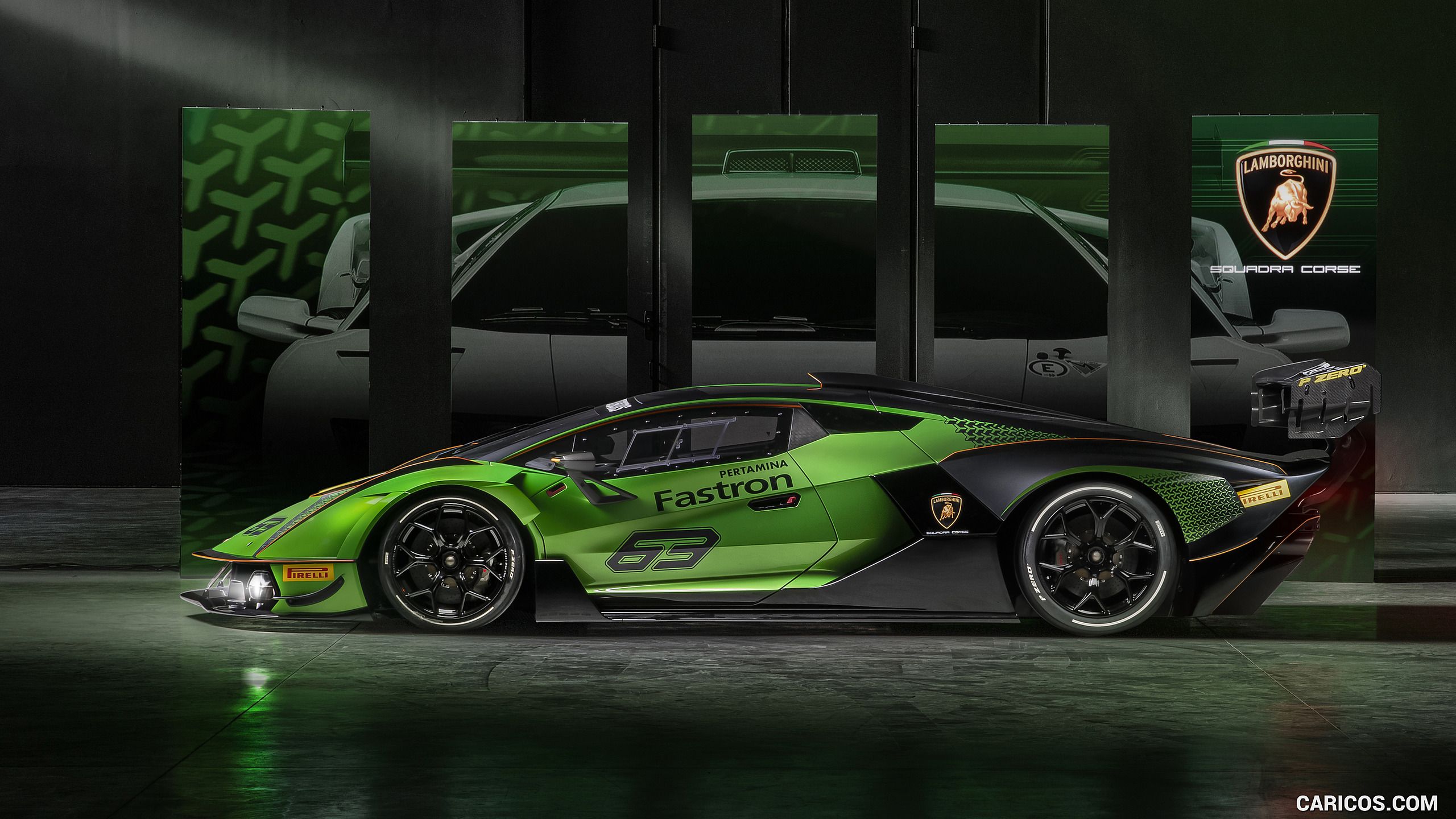 Lamborghini Essenza SCV12. HD Wallpaper