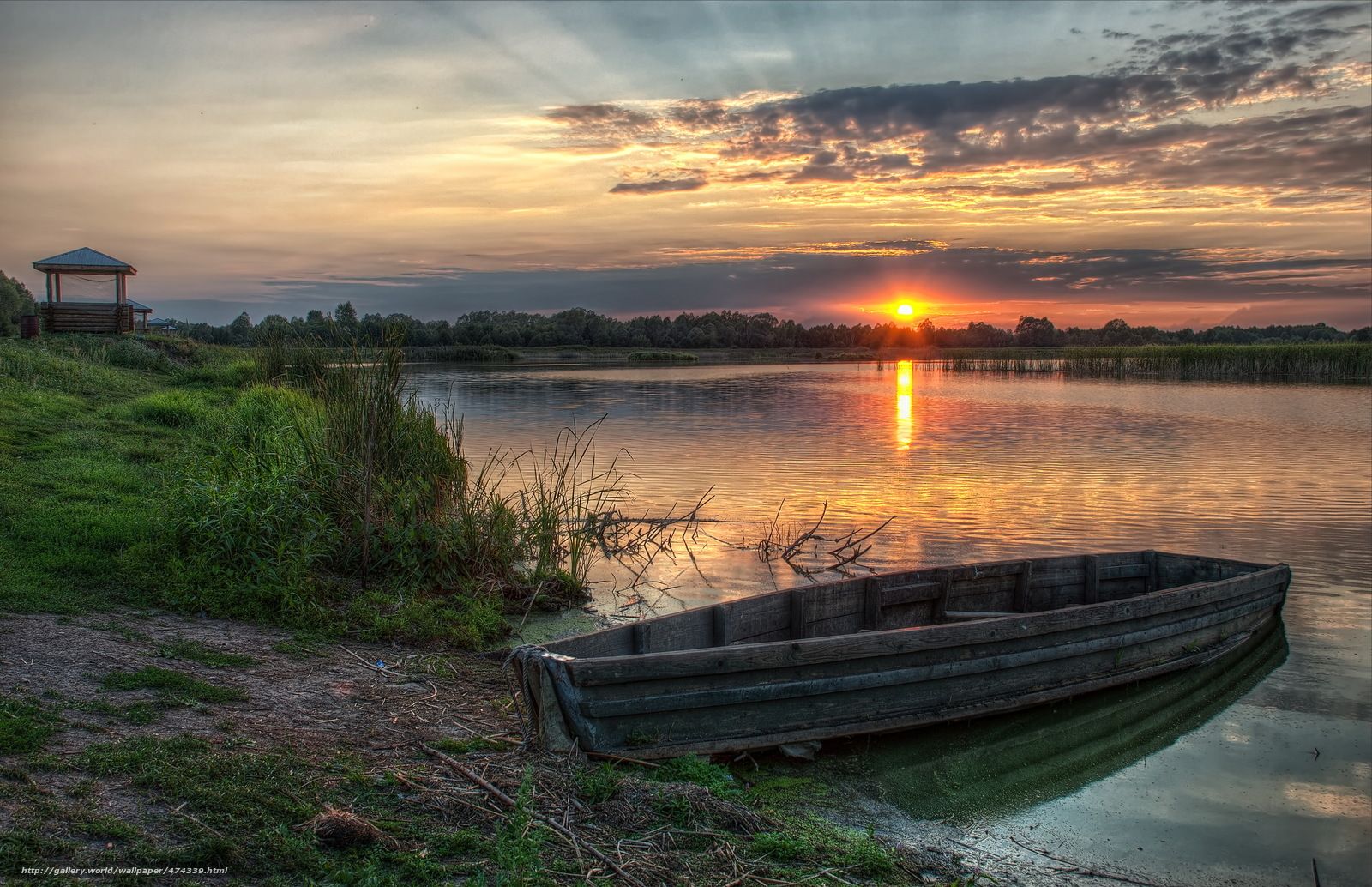 Summer Boat Lake Wallpapers - Wallpaper Cave