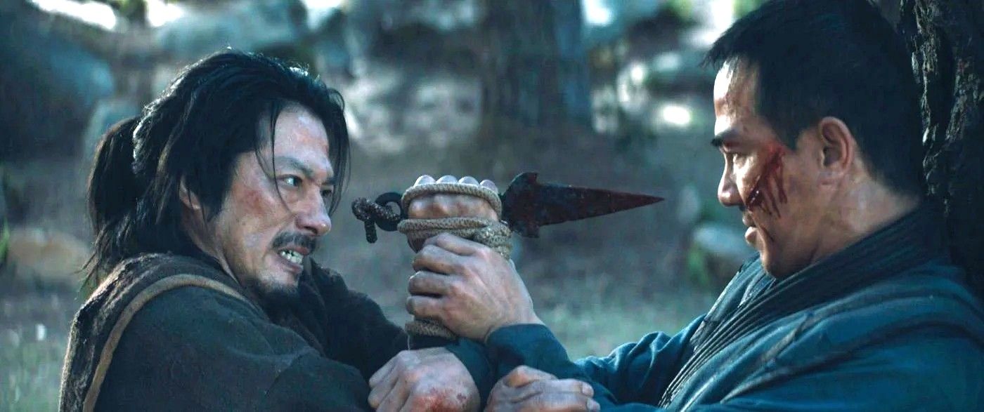 Mortal Kombat 2021 Movie HD Image Show New Look At Sub Zero & Scorpion Fight