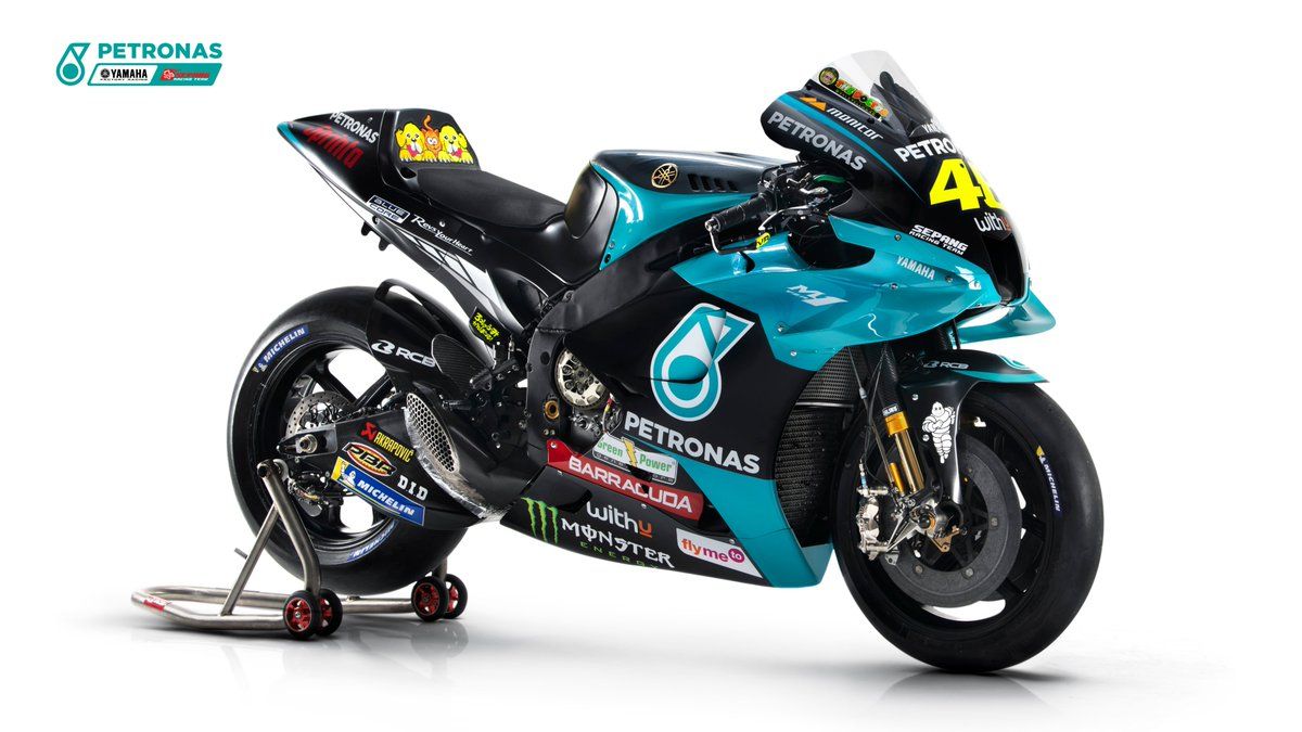 PETRONAS SRT's Wallpaper Wednesday time and this week it's a 2021 PETRONAS Yamaha SRT livery special with and If you want something for your phone, just head
