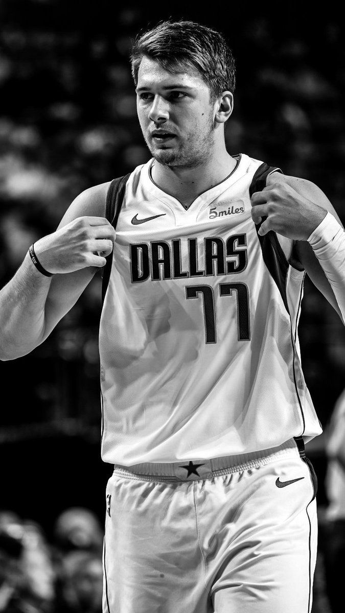 on Twitter: Luka Doncic.. B&W Wallpaper