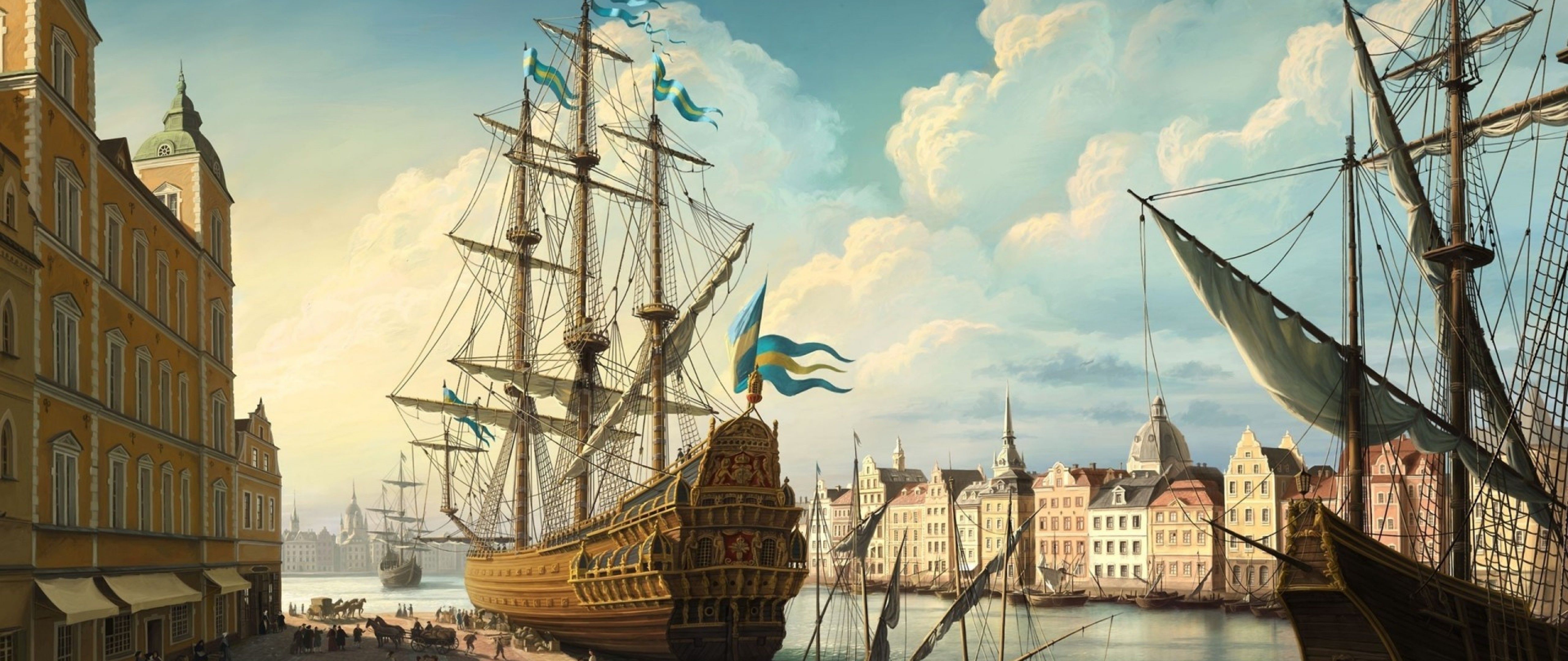 Stockholm early years HD Wallpaper 4K Ultra HD Wide TV