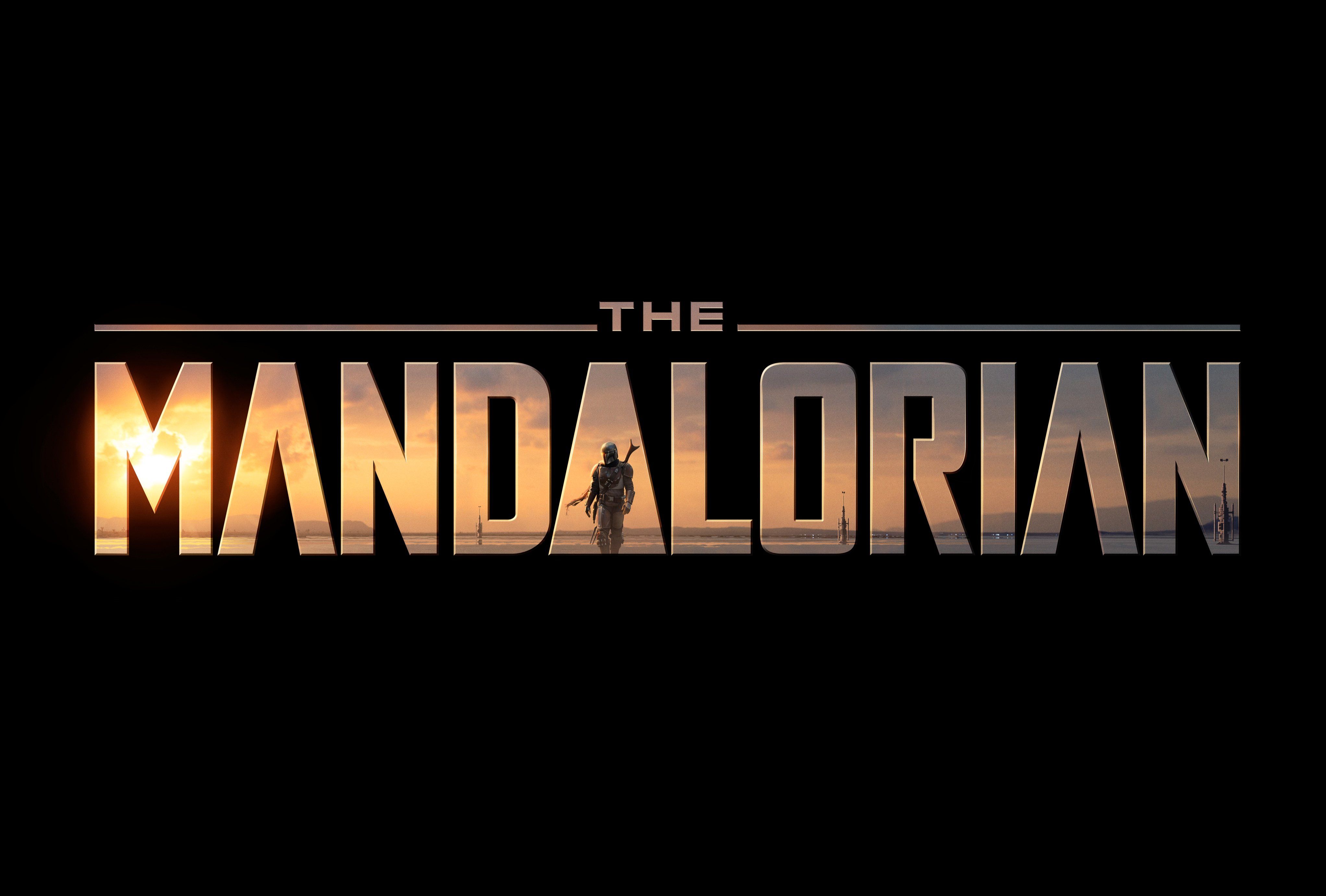 Wallpaper 4k The Mandalorian Logo The Mandalorian 4k wallpaper
