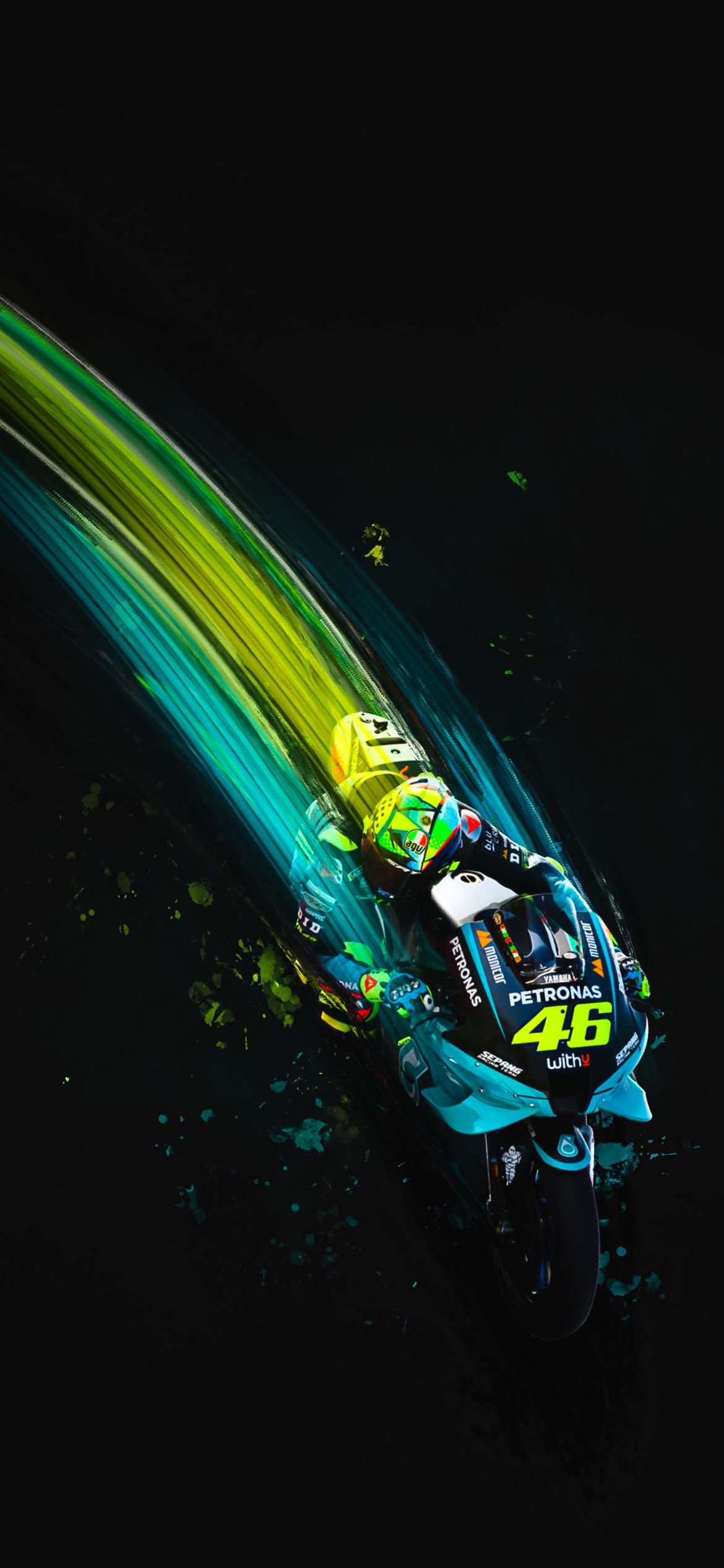 Valentino Rossi Petronas SRT MotoGP Ink Style