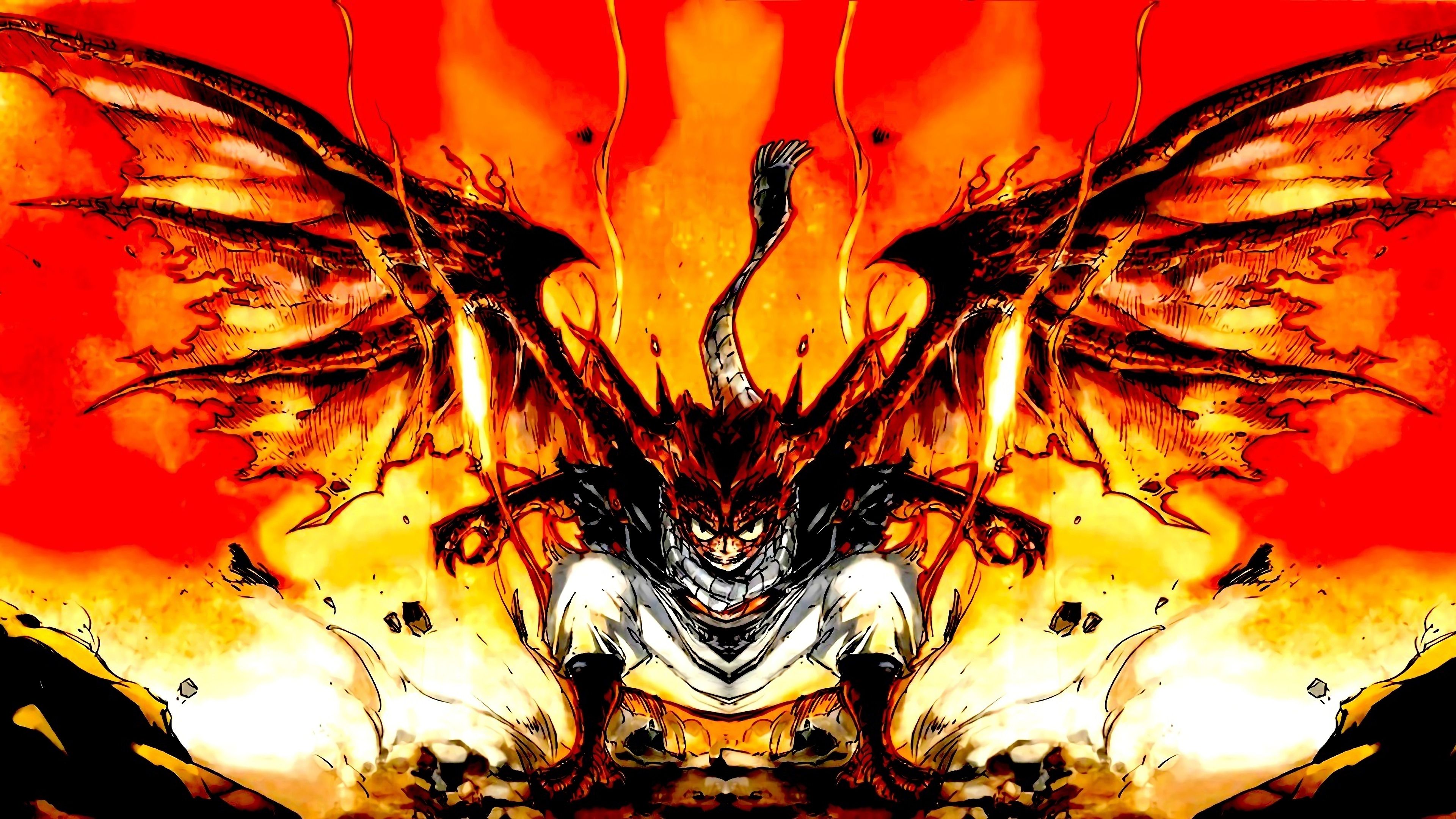 Natsu E.N.D. Dragon Form Fairy Tail 4K