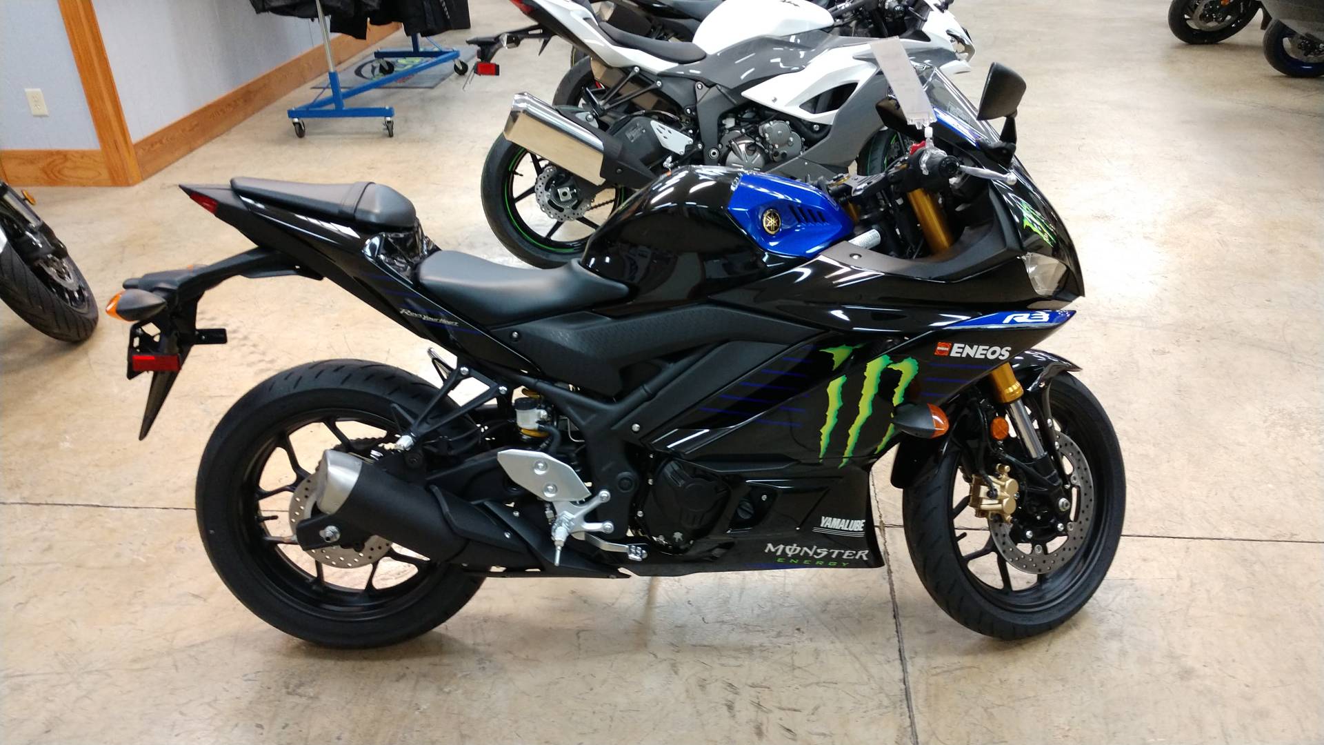 New 2021 Yamaha YZF R3 Monster Energy Yamaha MotoGP Edition Monster Energy Yamaha MotoGP Edition. Motorcycles In Unionville VA
