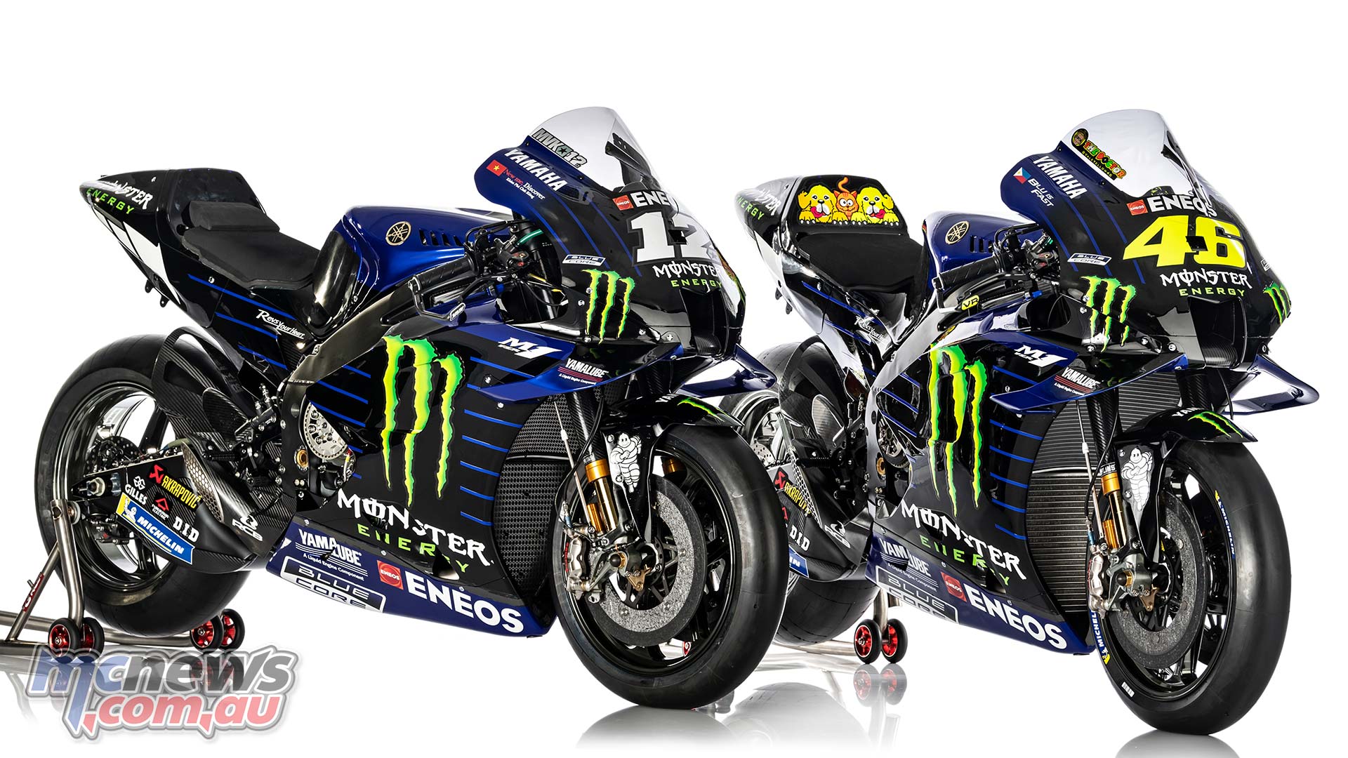 Yamaha YZR M1 And Yamaha MotoGP Team