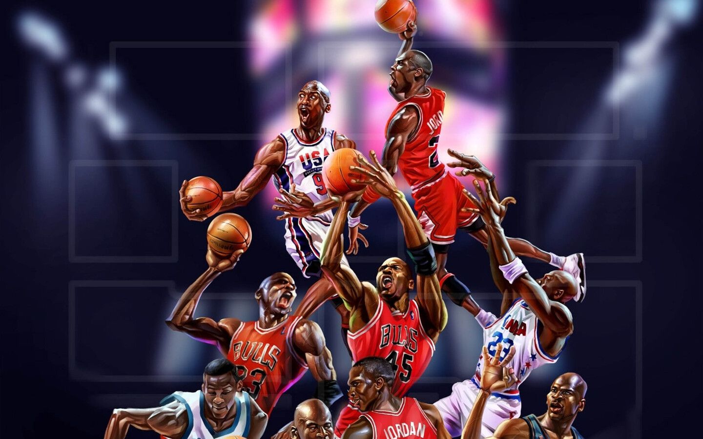 Michael Jordan Art 1440x900 Resolution HD 4k Wallpaper, Image, Background, Photo and Picture
