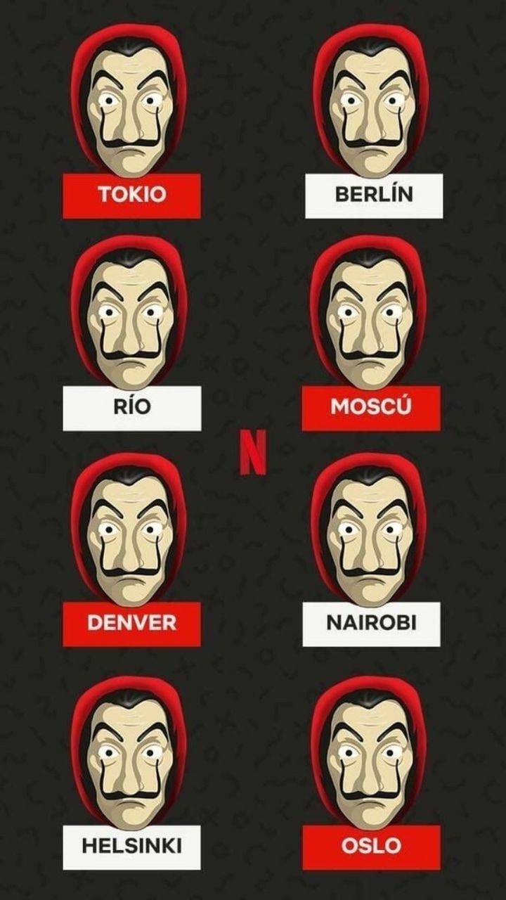 Oslo Money Heist Wallpapers Wallpaper Cave