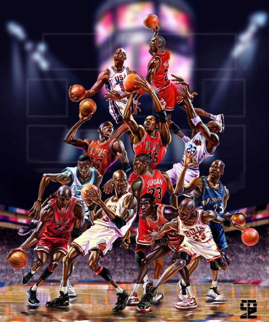 Dope Art Work Of The Goat Jordan Dunk Art