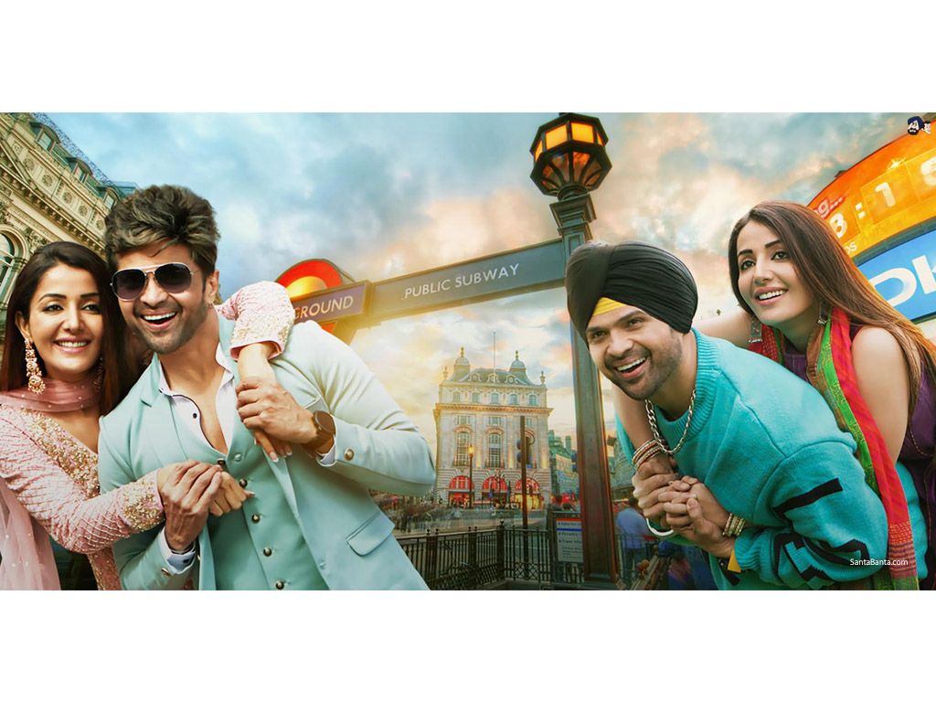 Poster of Hindi film, Happy Hardy and Heer