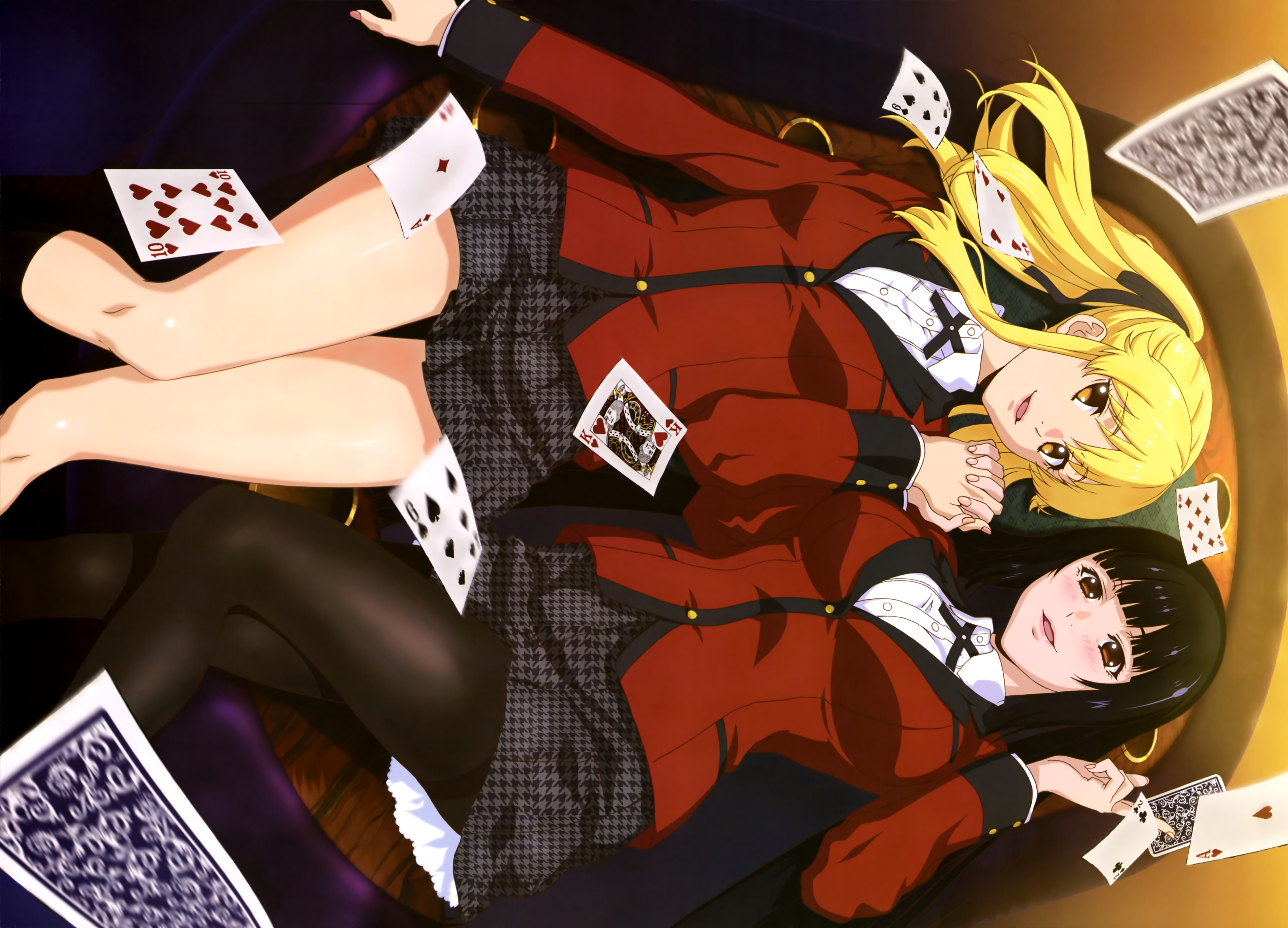 Yumeko Jabami, Mary Saotome wallpaper. Mocah HD Wallpaper