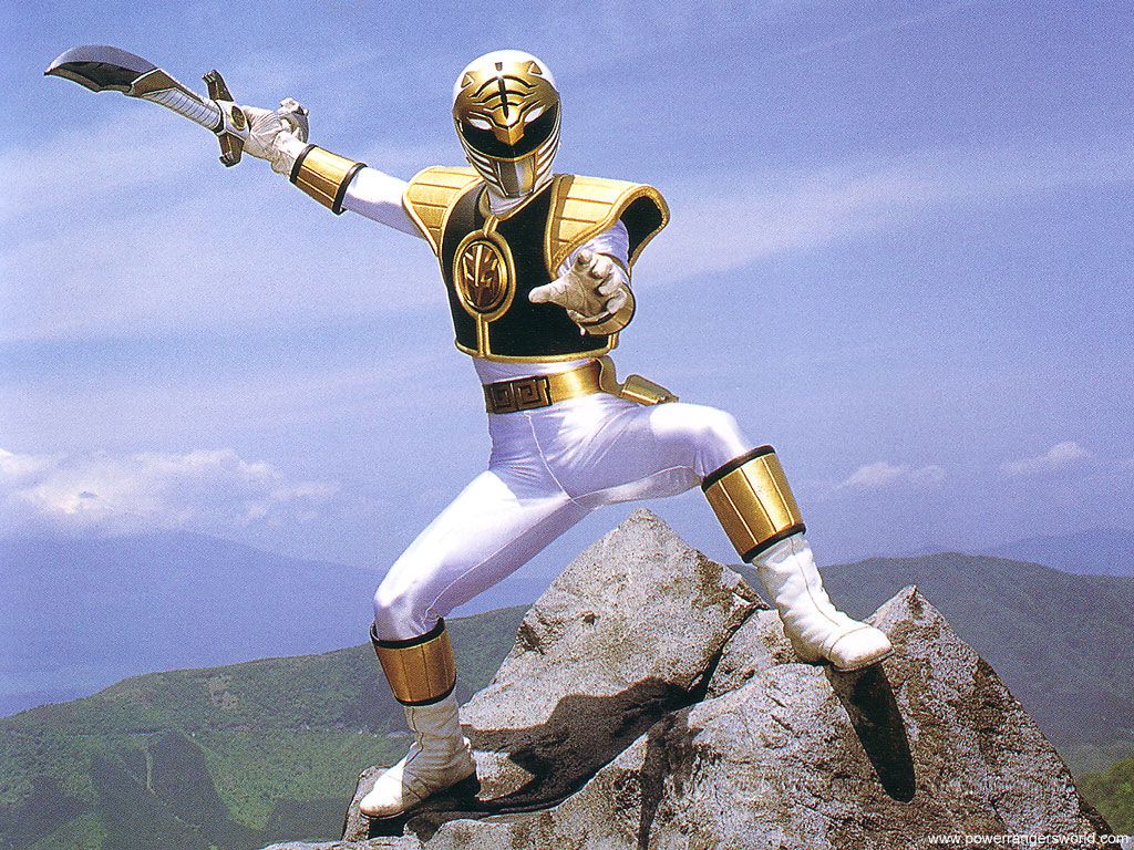 White And Gold: White And Gold Power Ranger