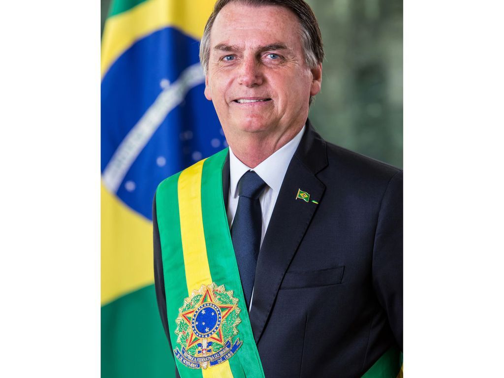 Foto oficial do presidente da república, Jair Bolsonaro. Agência Brasil