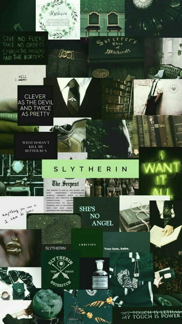 Slytherin Aesthetic. Slytherin Wallpaper, Slytherin Aesthetic, Harry Potter Wallpaper