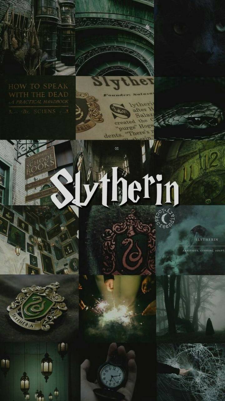 Slytherin Collage wallpaper