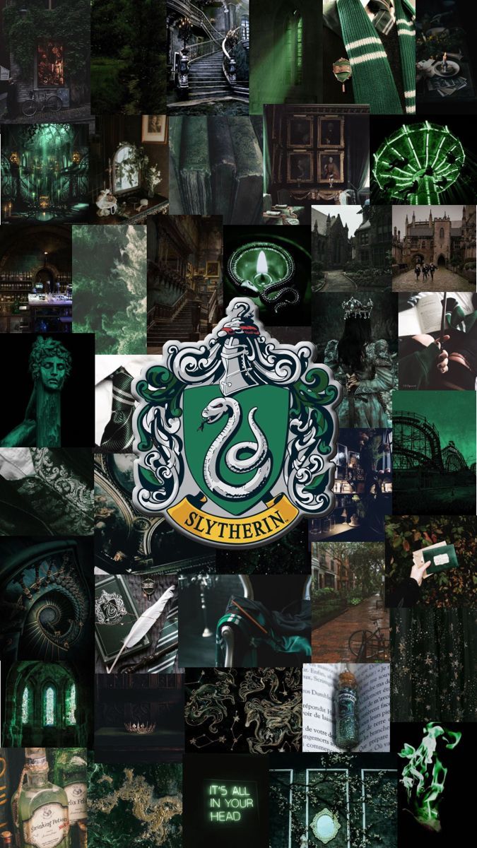 Slytherin Collage Wallpapers - Wallpaper Cave