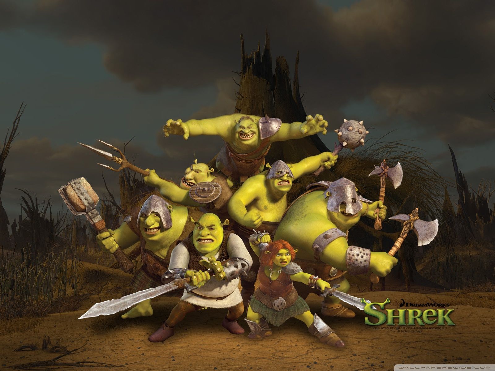 Ogres, Shrek The Final Chapter Ultra HD Desktop Background Wallpaper for 4K UHD TV, Widescreen & UltraWide Desktop & Laptop, Tablet