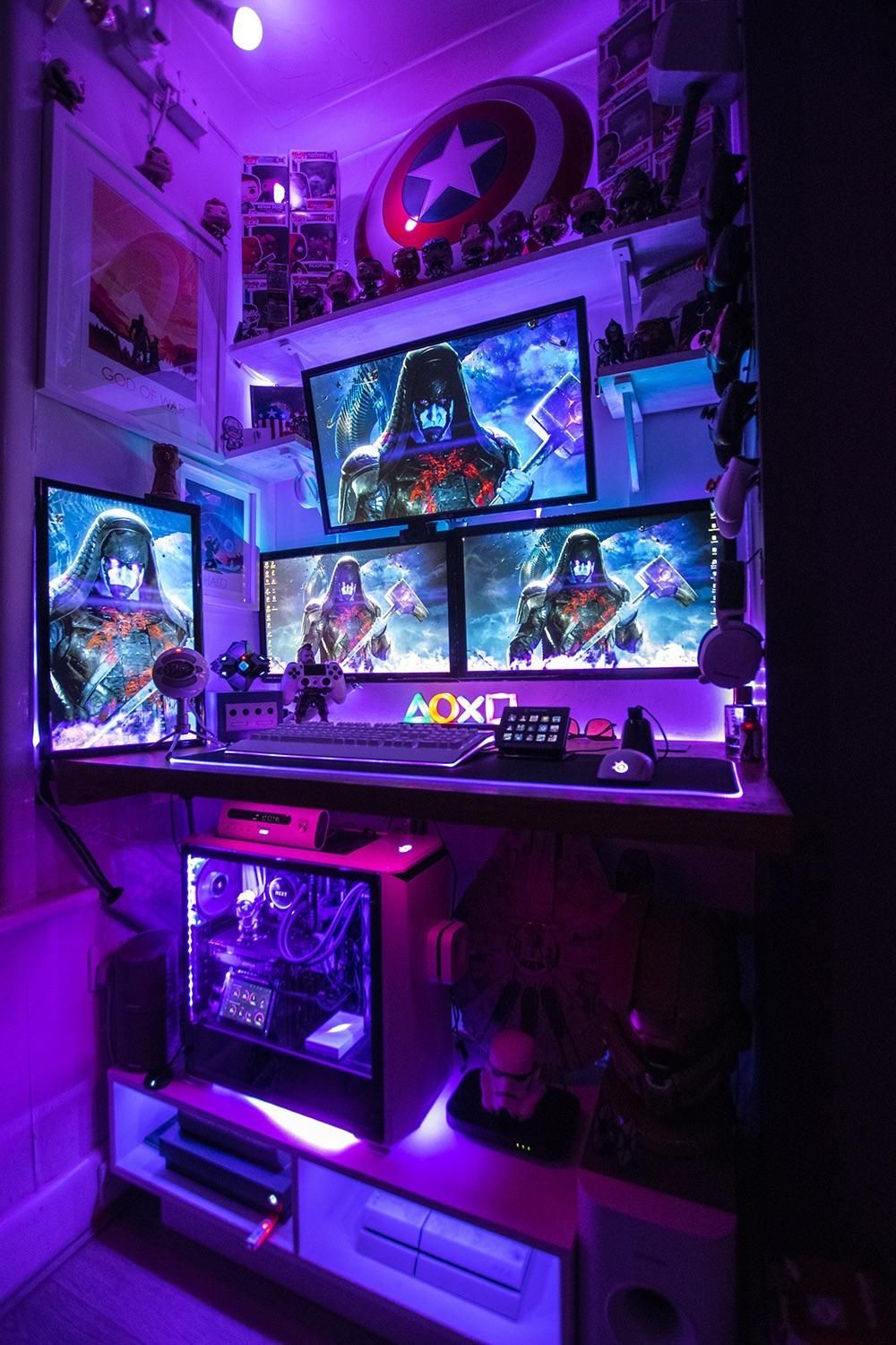 Gaming Room HD Wallpaper
