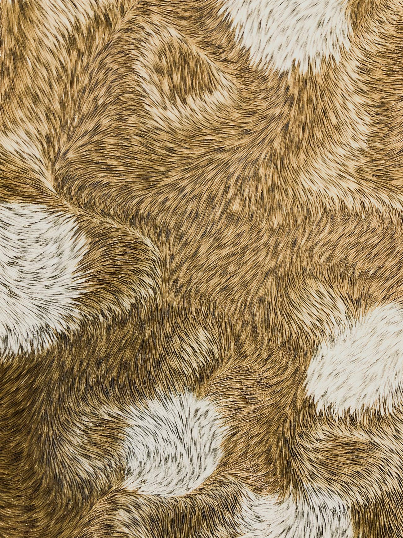 Exclusive luxury wallpaper wall Profhome 822305 vinyl wallpaper embossed fur look shiny bronze cream khaki gray 5.33 m2 (57 ft2)
