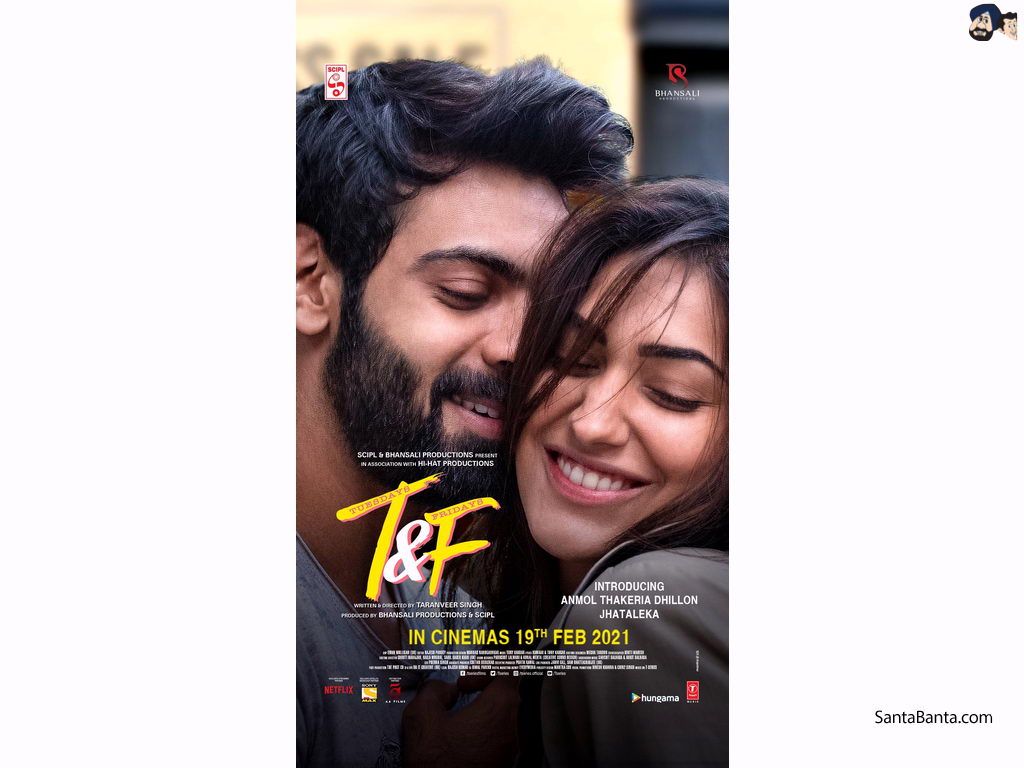 Poster of Taranveer Singh`s Hindi movie, `Tuesdays And Fridays` (Release 19, 2021)