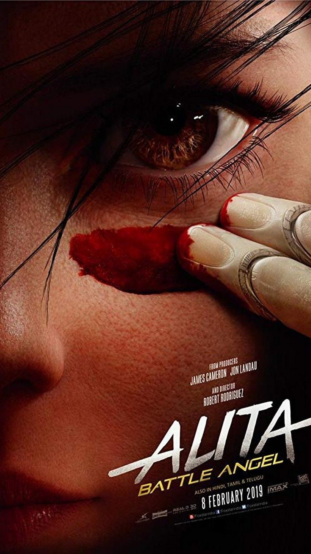 Alita Battle Angel Poster HD Movie Poster Wallpaper HD