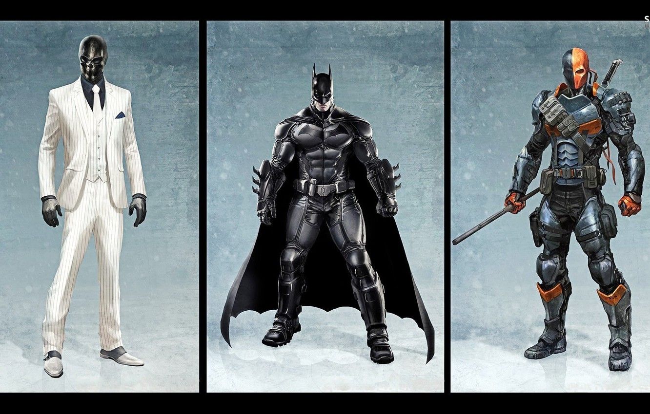 Wallpaper Batman, Black Mask, Deathstroke image for desktop, section игры