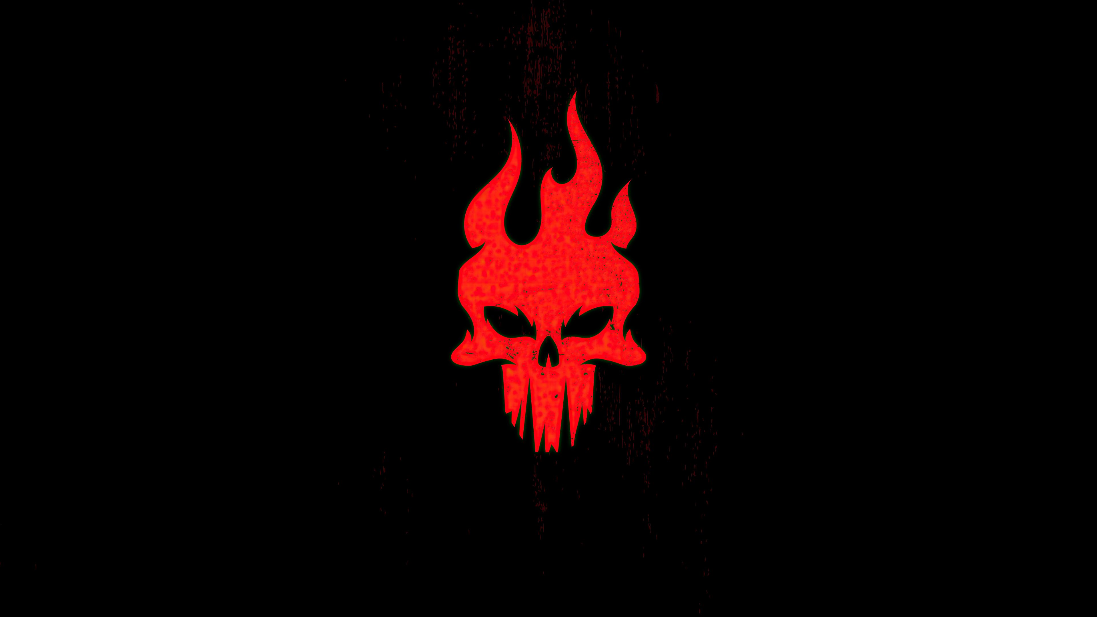 Red Skull Minimal Light 4k, HD Artist, 4k Wallpaper, Image, Background, Photo and Picture