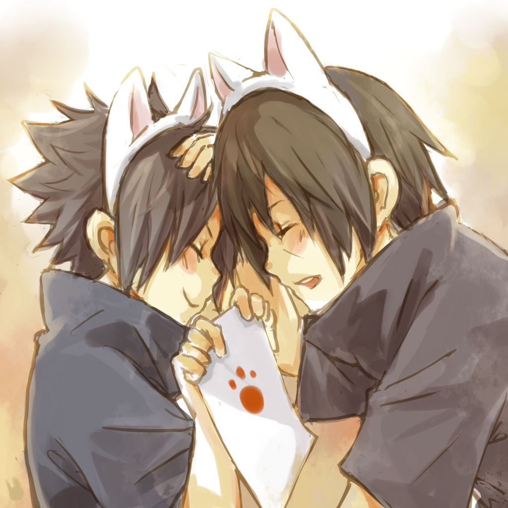 Itachi and Sasuke Cute