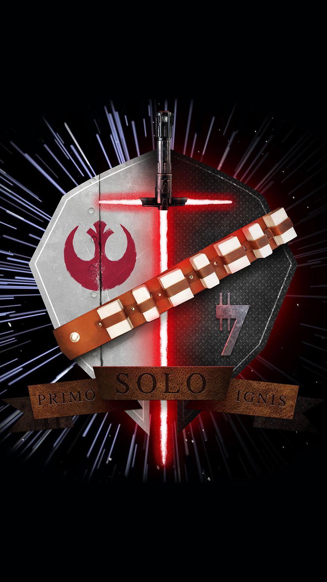 Star Wars Family Crest Han Solo Primo Solo Ignis iPhone HD Wallpaper HD
