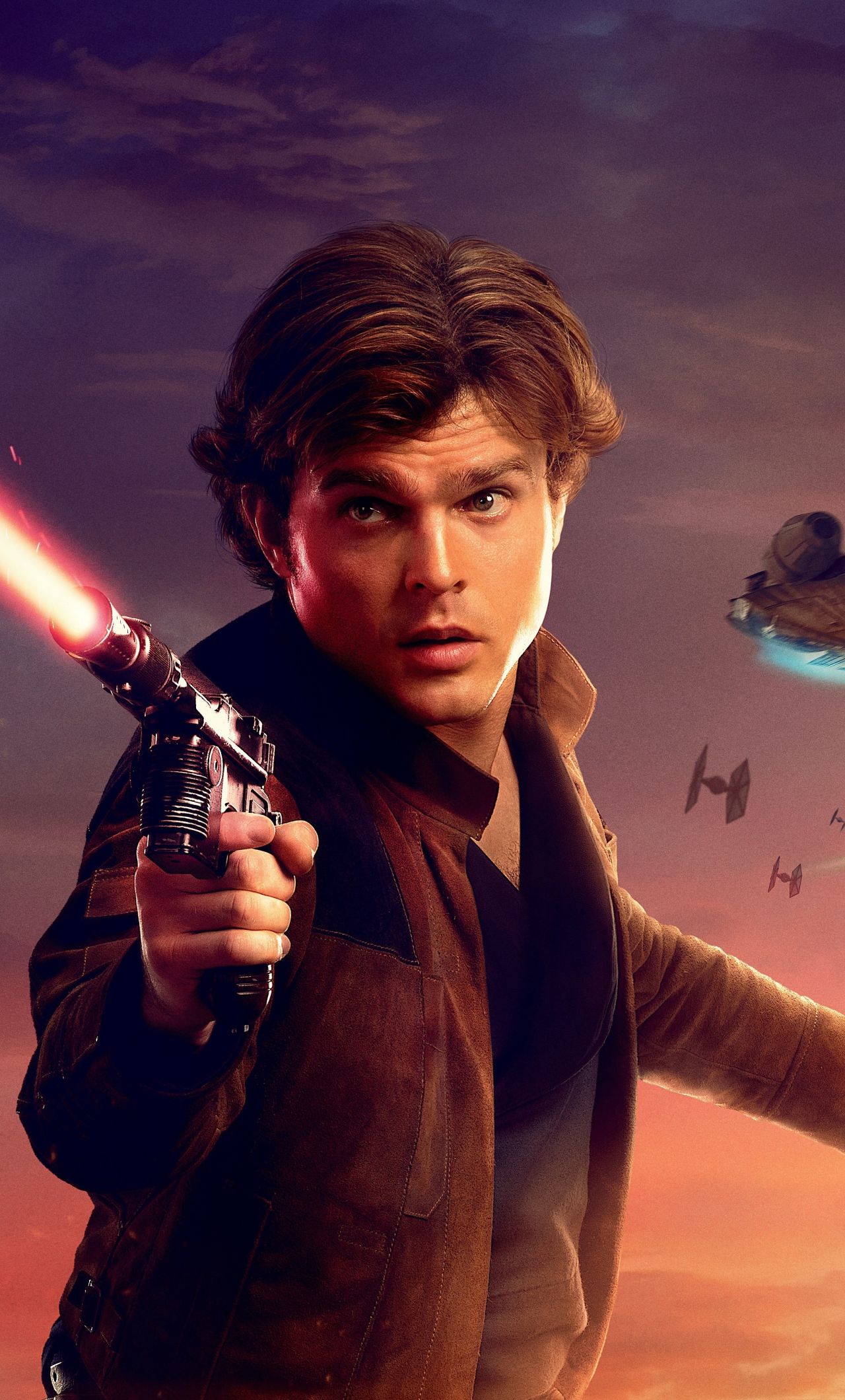 Download 1280x2120 wallpaper solo: a star wars story, alden ehrenreich, han solo, iphone 6 plus, 1280x2120 HD image, background, 7900