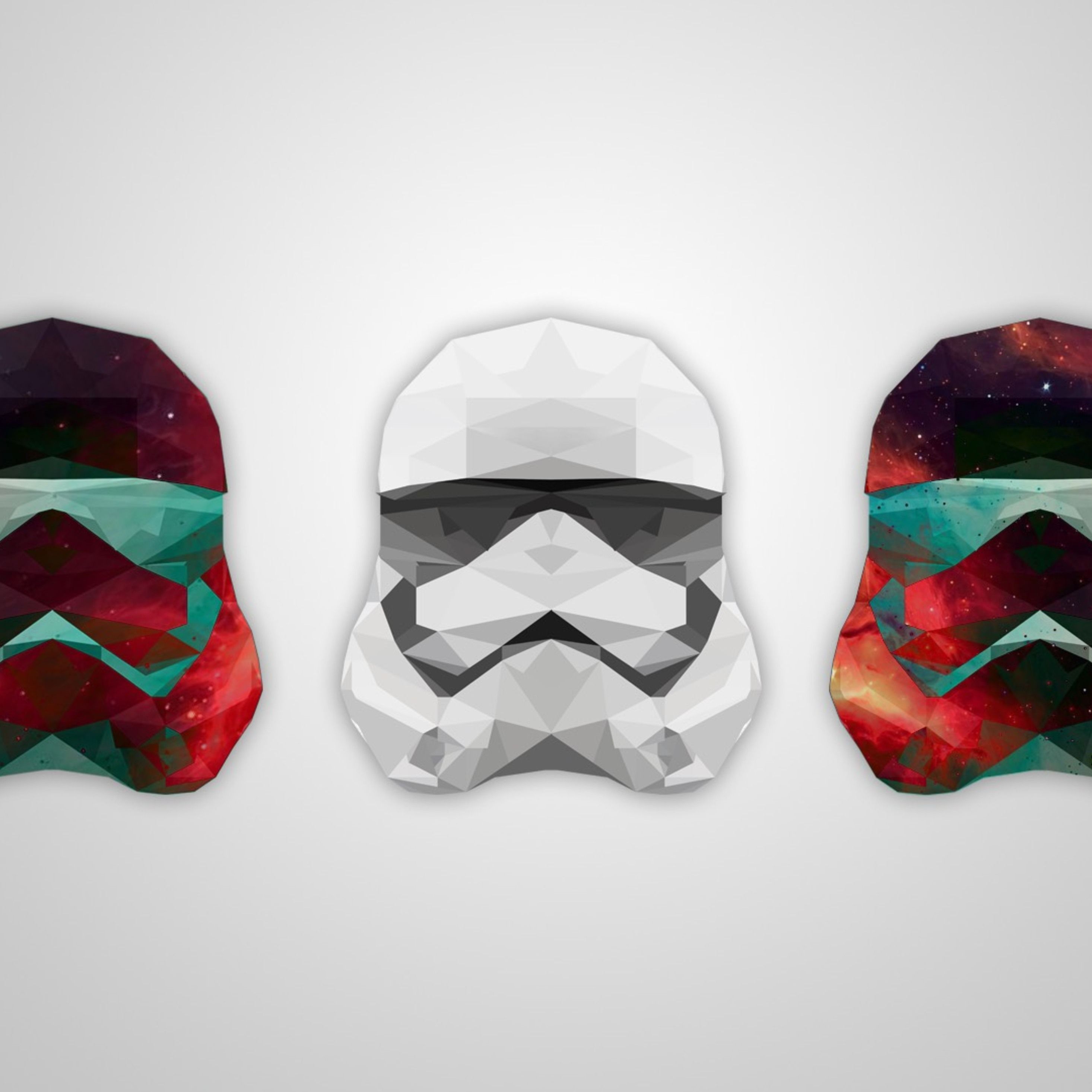 Abstract Artistic Helmet Stormtrooper iPad Pro Retina Display HD 4k Wallpaper, Image, Background, Photo and Picture