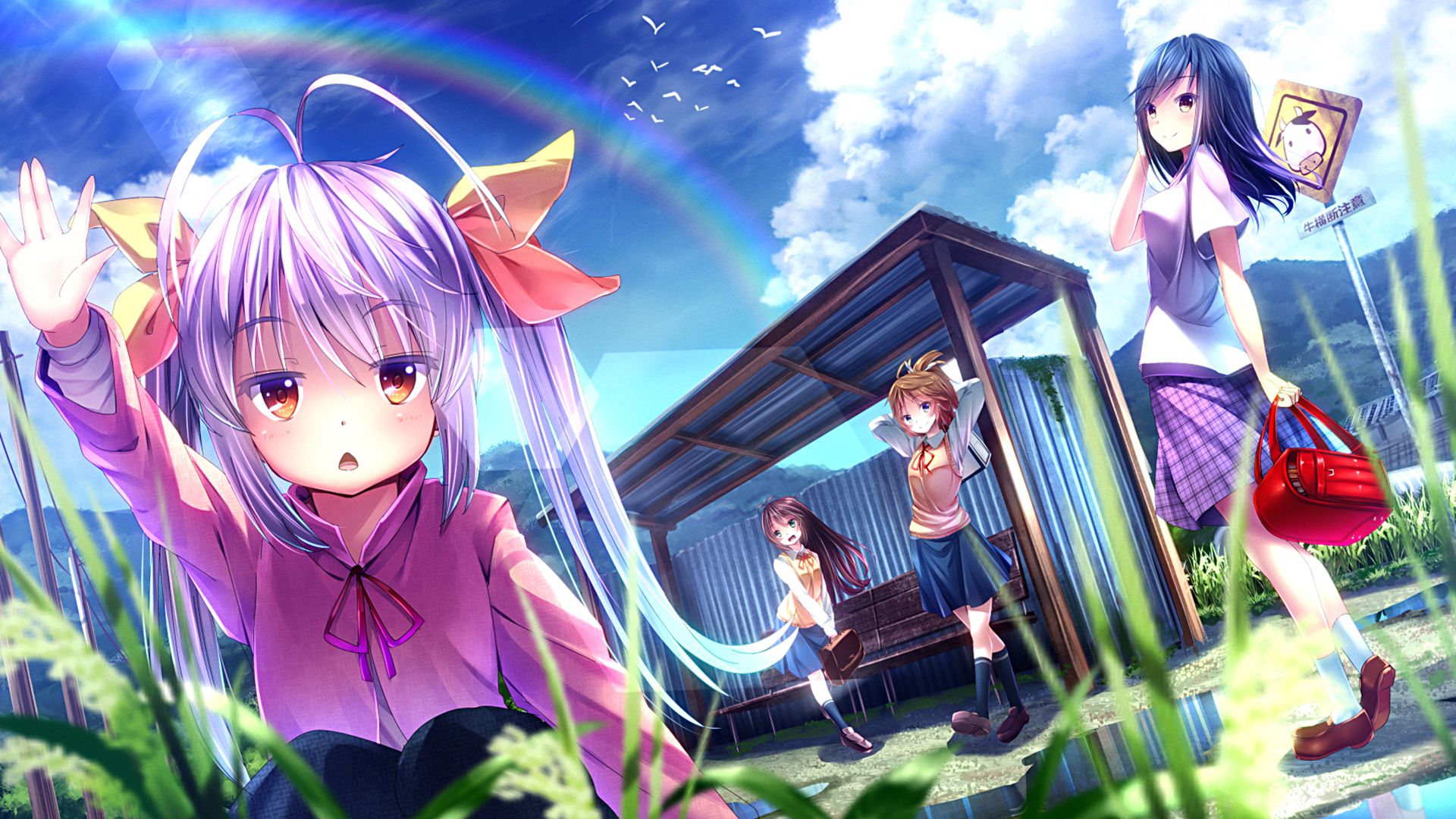 Hotaru Ichijo, Komari, Natsumi Koshigaya, Non Non Biyori, Renge Miyauchi HD Wallpaper & Background • 3980 • Wallur