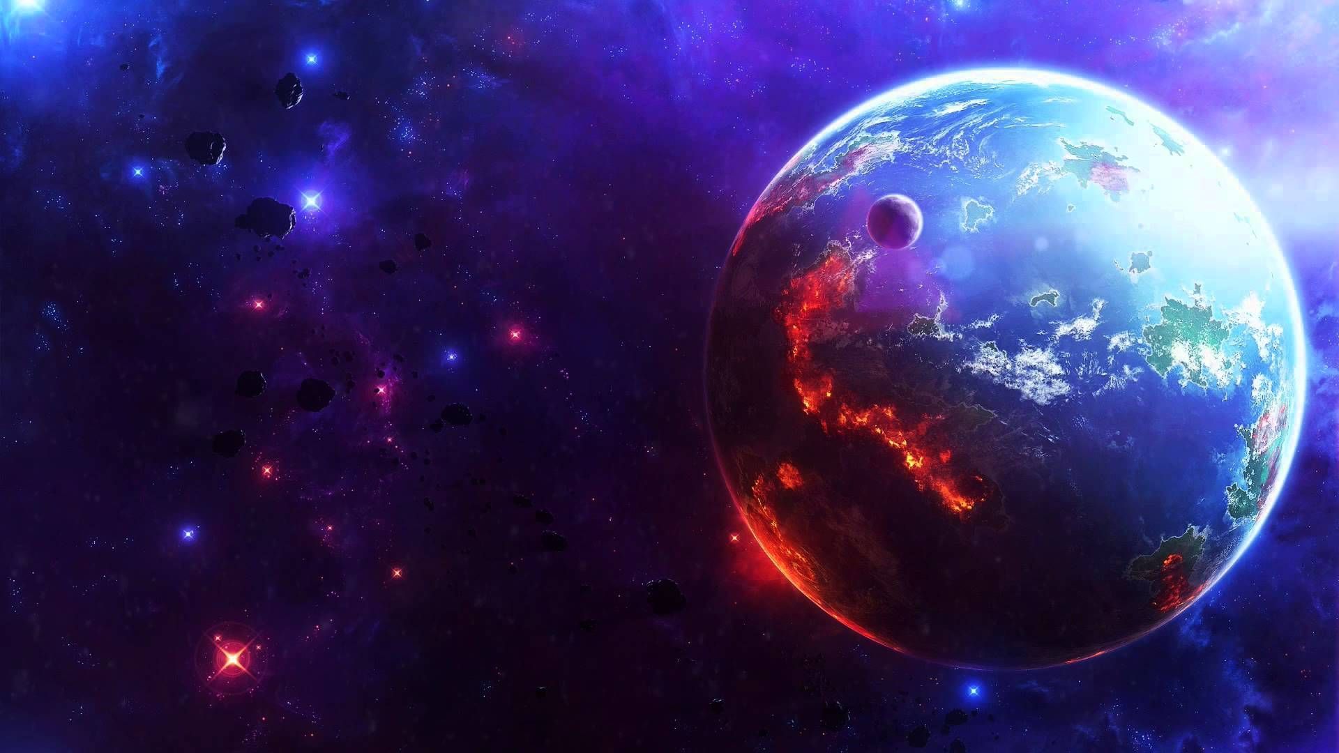 YouTube. Planets wallpaper, Space art, Wallpaper earth