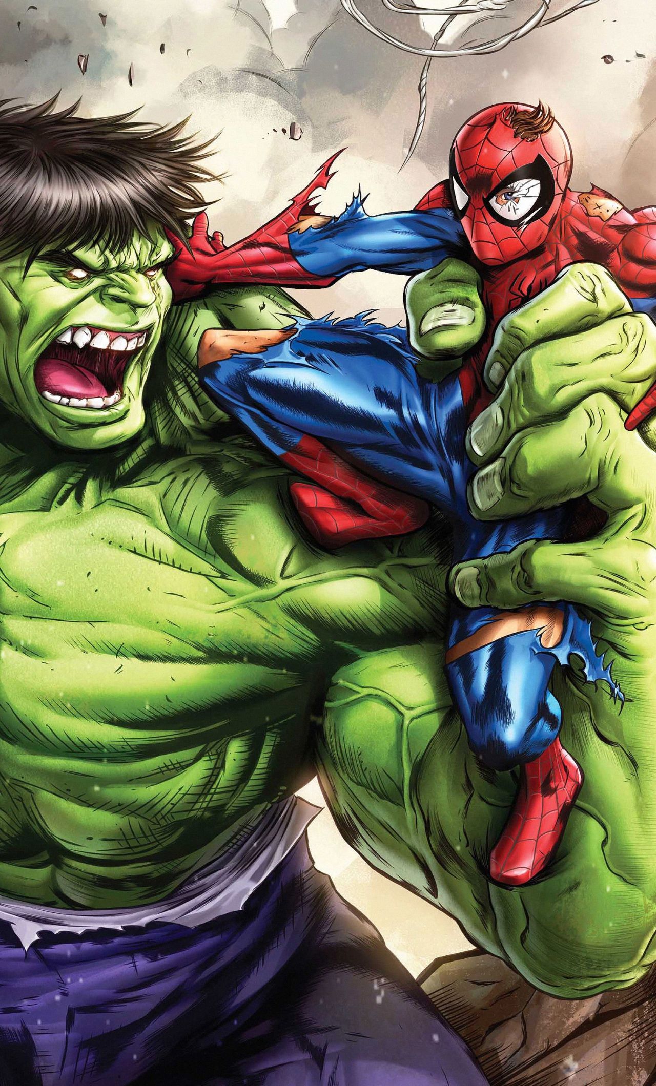 Hulk vs Maestro Wellpaper