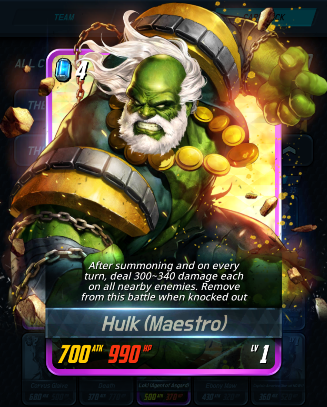 High Resolution Maestro Hulk