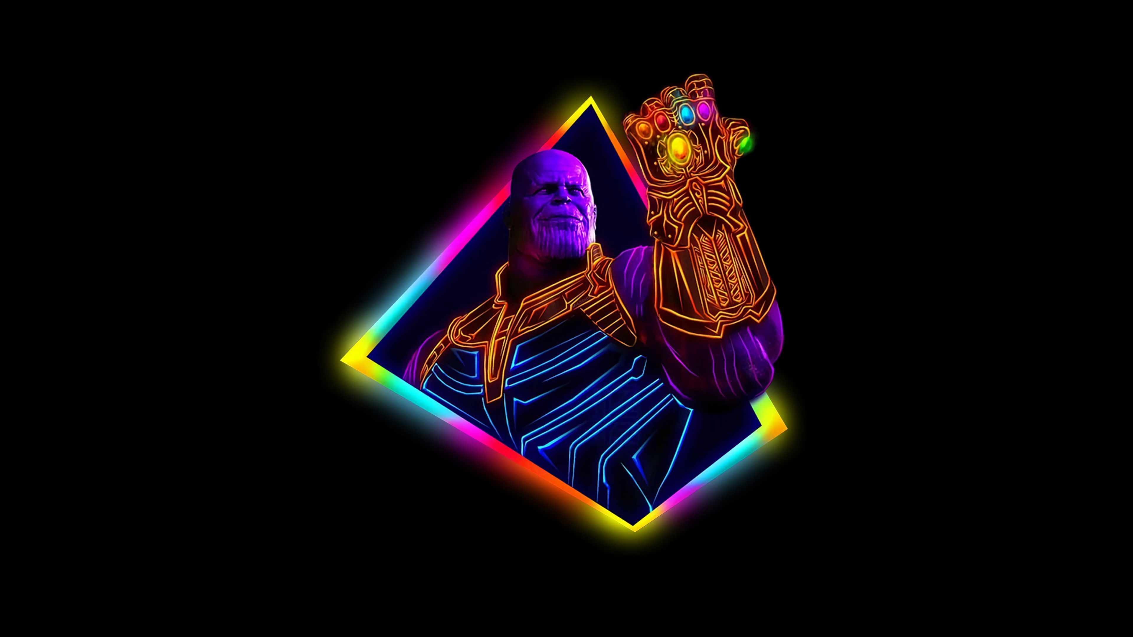 Thanos Infinity Stones Infinity Gauntlet Avengers: Infinity War 4K