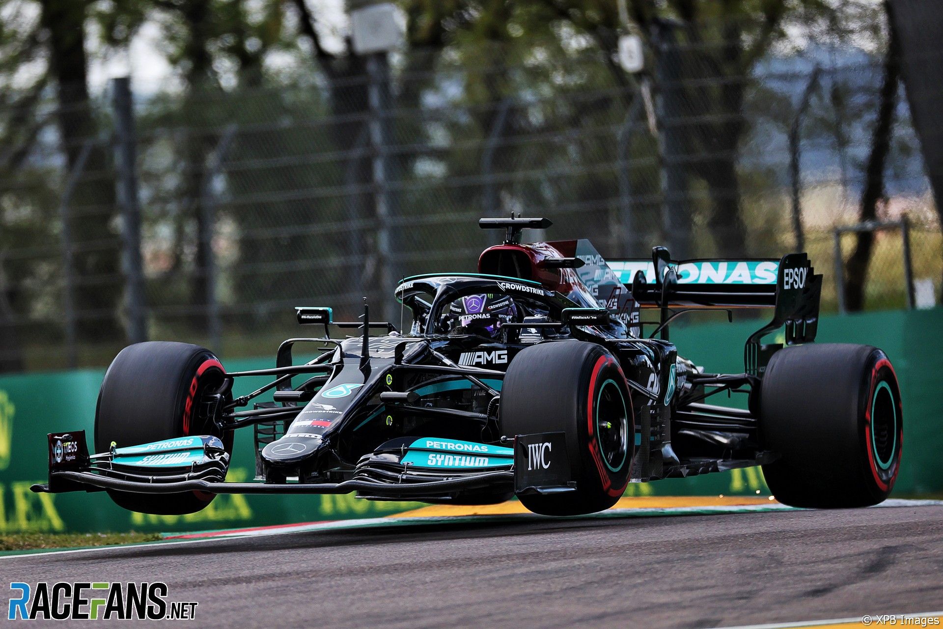 Lewis Hamilton, Mercedes, Imola, 2021 · RaceFans