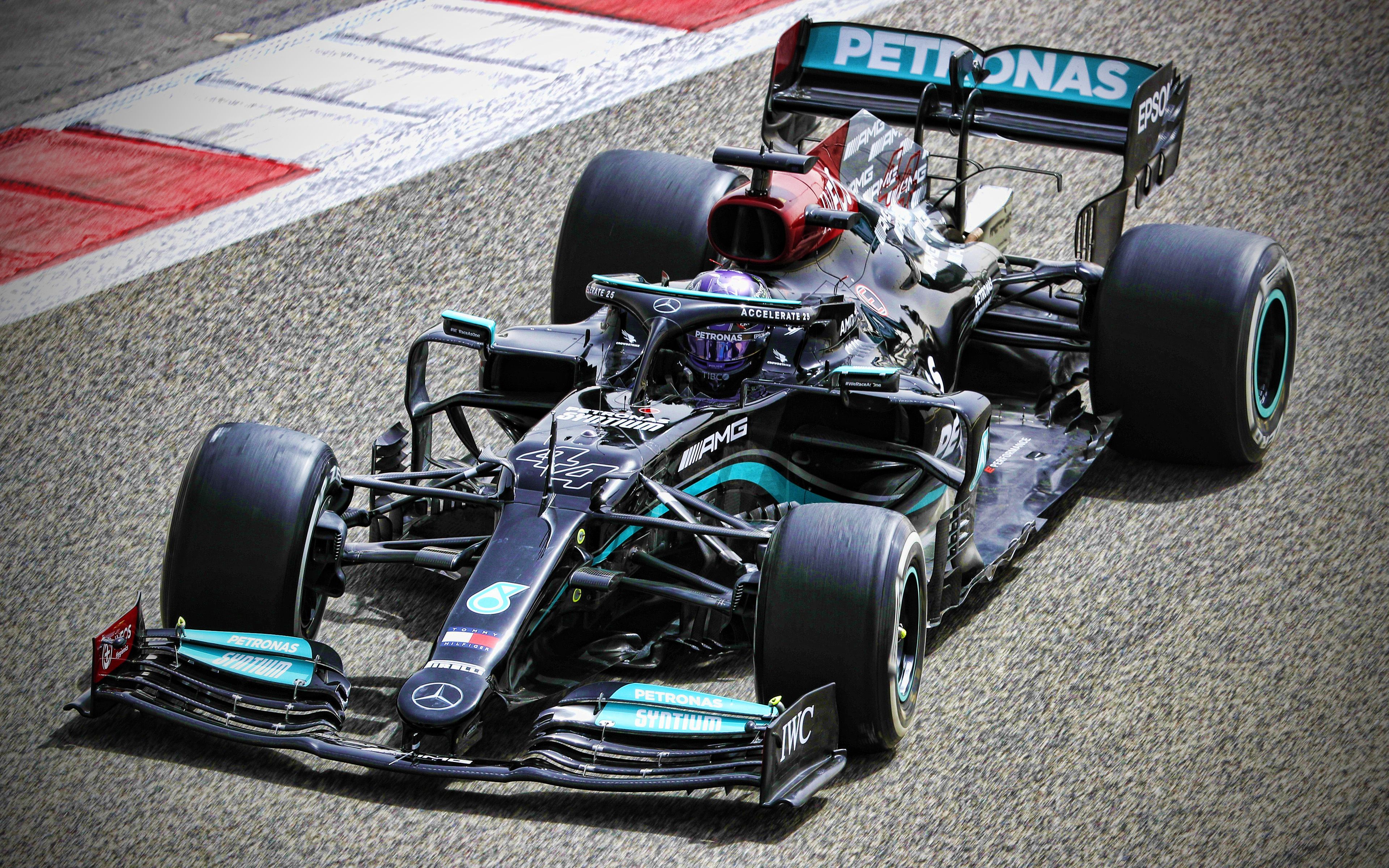 Download Wallpaper Lewis Hamilton, 4k, Mercedes AMG F1 W Mercedes AMG Petronas Formula One Team, British Racing Drivers, Formula Mercedes AMG F1 W12 On Track, F1 HDR For Desktop With Resolution 3840x2400