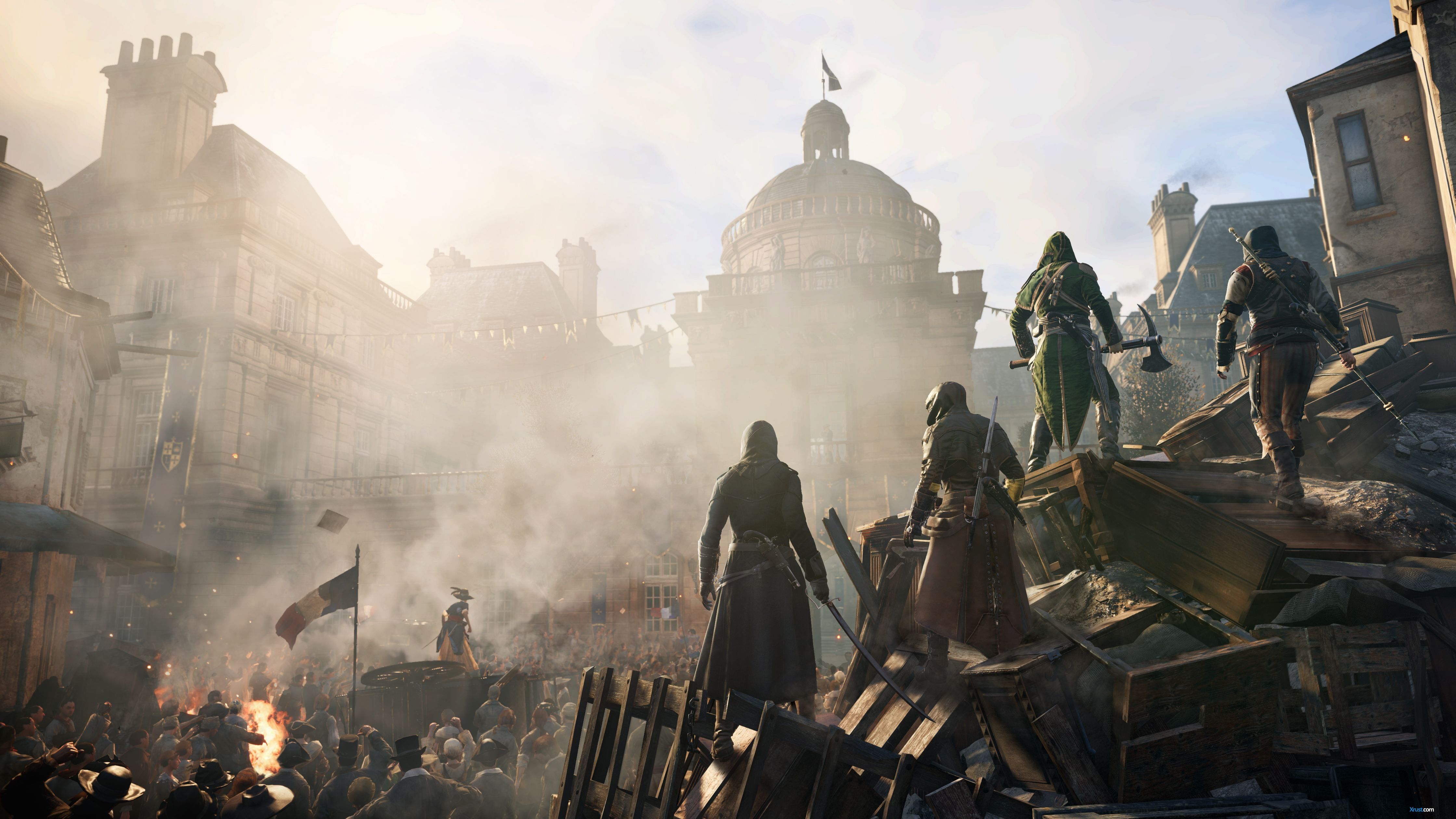 Assassins Creed Unity Xbox One 1366x768 Resolution HD 4k Wallpaper, Image, Background, Photo and Picture