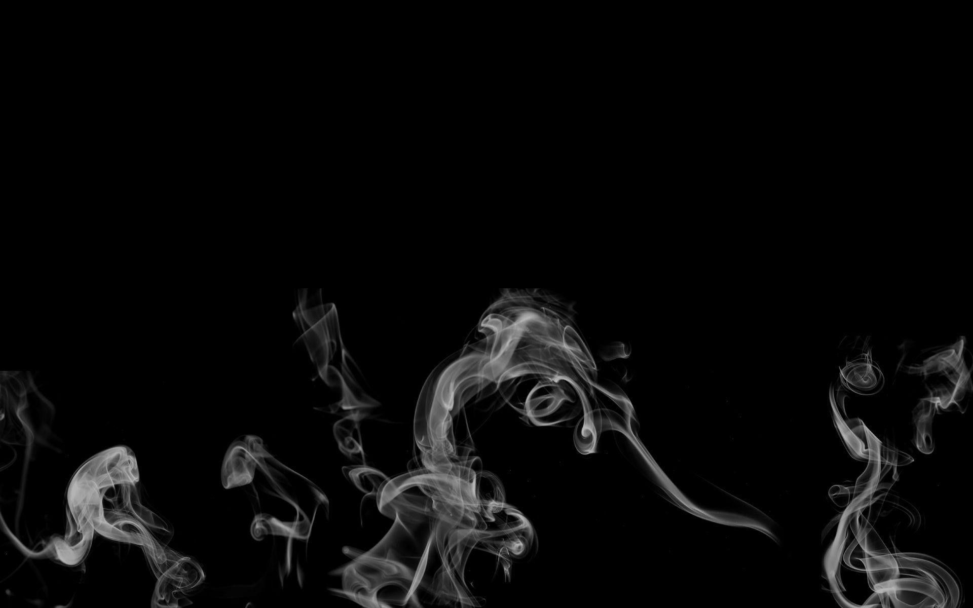 Dark Green Smoke Wallpaper