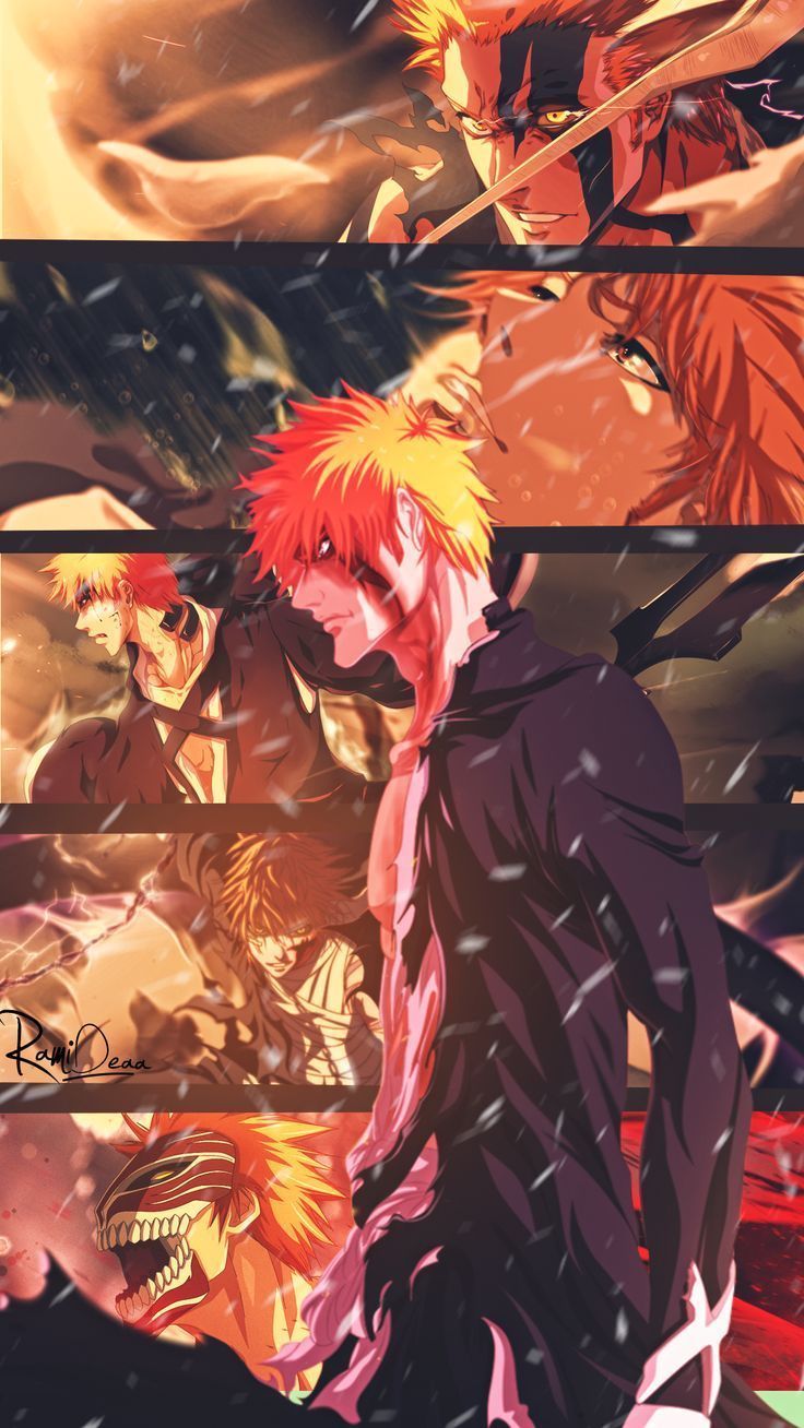 Ichigo bleach, anime, bankai, city, iphone 11, japan, manga, samsung, HD  phone wallpaper