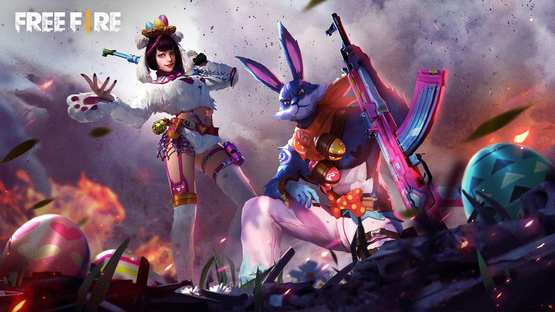 Characters From Garena Free Fire HD Garena Free Fire Wallpaper