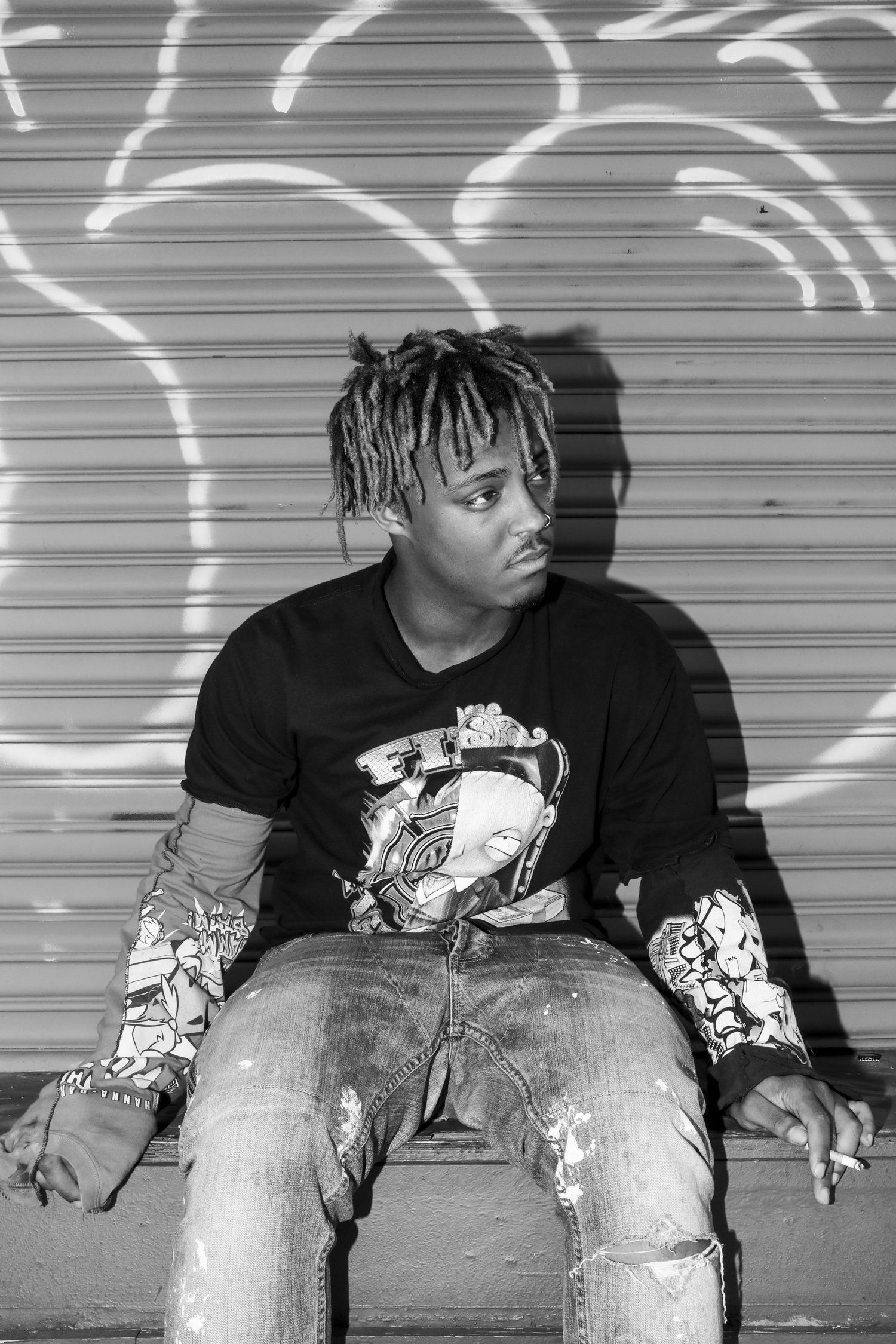 Juice Wrld Black And White Wallpapers Wallpaper Cave