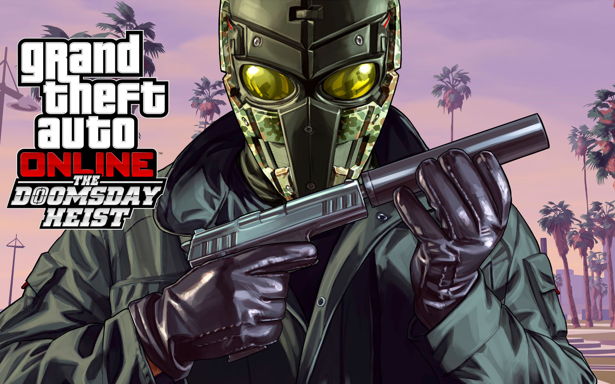 Desktop Wallpaper The Doomsday Heist, Grand Theft Auto Online, Game, 4k, HD Image, Picture, Background, 431699