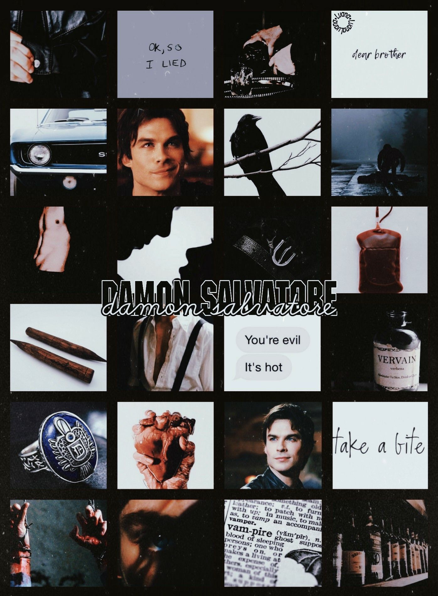 Aesthetic 2.0 Damon Salvatore, The Vampire Diaries. Damon salvatore vampire diaries, Vampire diaries damon, Vampire diaries wallpaper