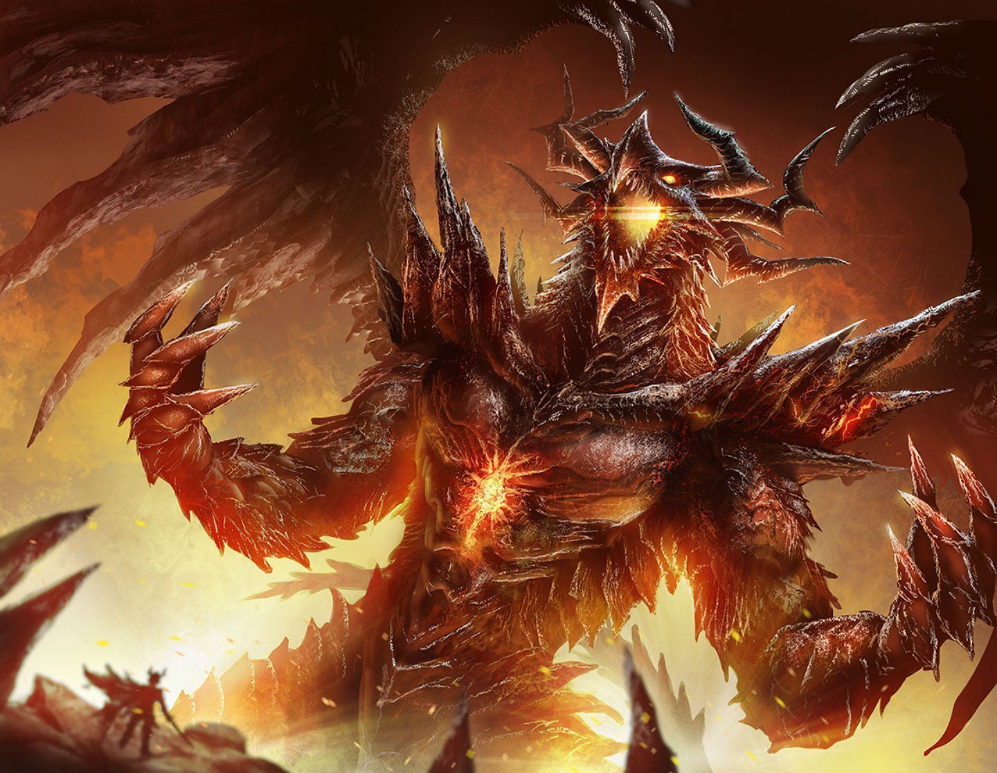 Fire Dragon Sword Wallpaper